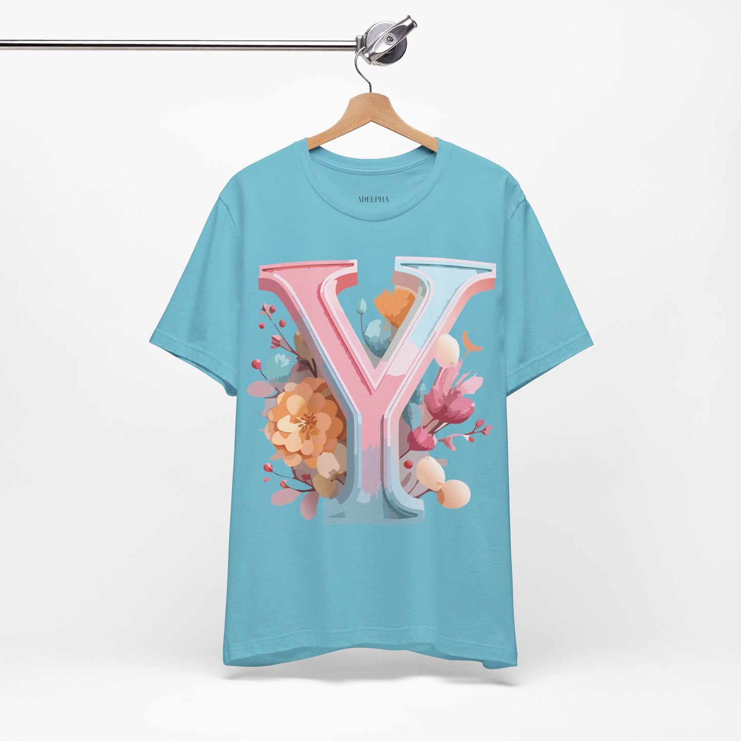Unisex Letter Y Graphic Tee From Adelpha Vintage Inspired Artwork T Shirt For Everyday Wear