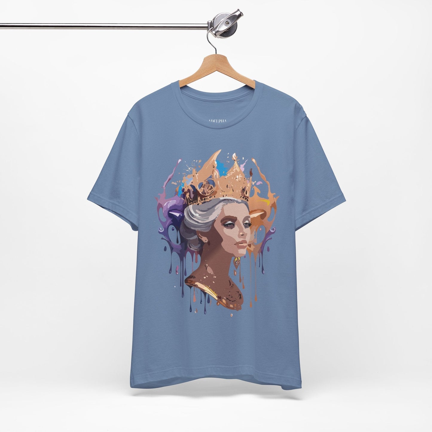 Queen Graphic T Shirt Adelpha Unisex Jersey Short Sleeve Art Design Tee Vintage Inspired Artwork