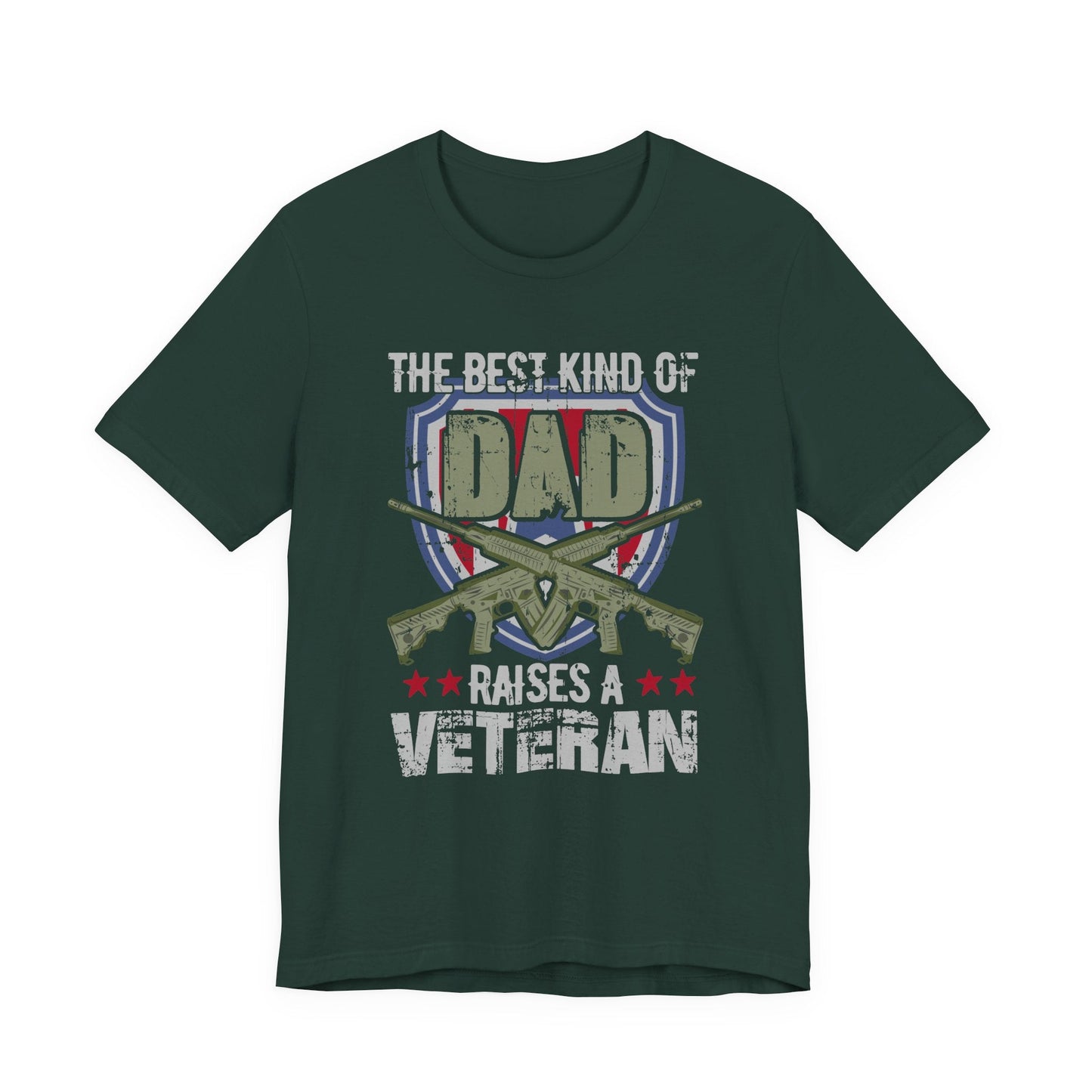 Army Veteran Patriotic Graphic Design Unisex Cotton T-Shirt v13