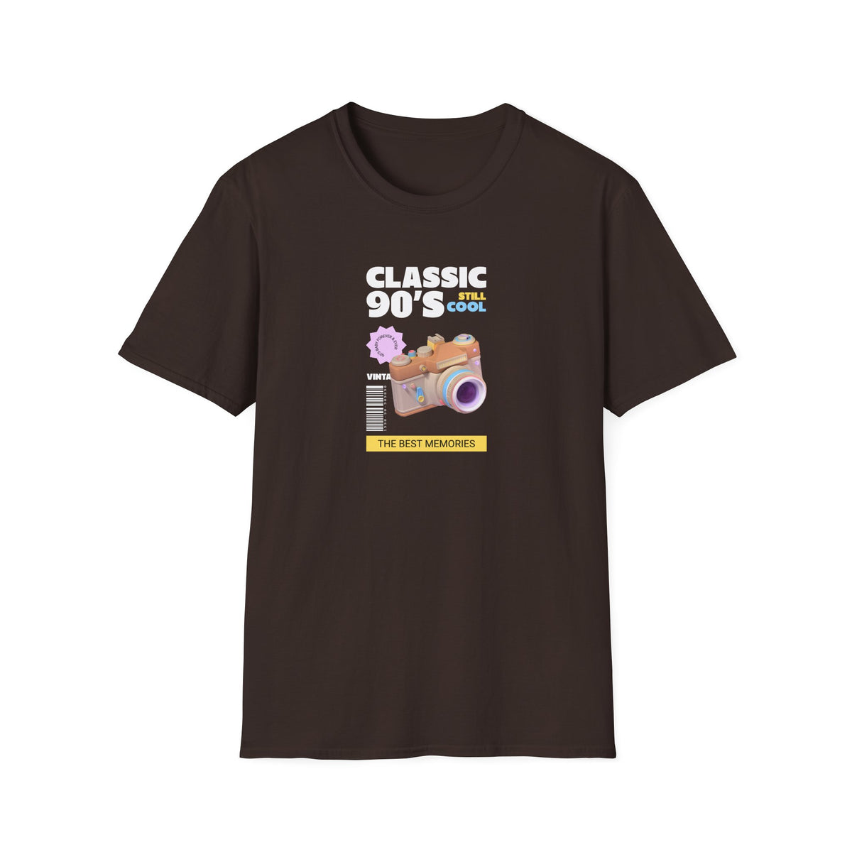 90s Retro Camera Photography Graphic Tee Gildan Unisex 100 Cotton Tee Shirt d201