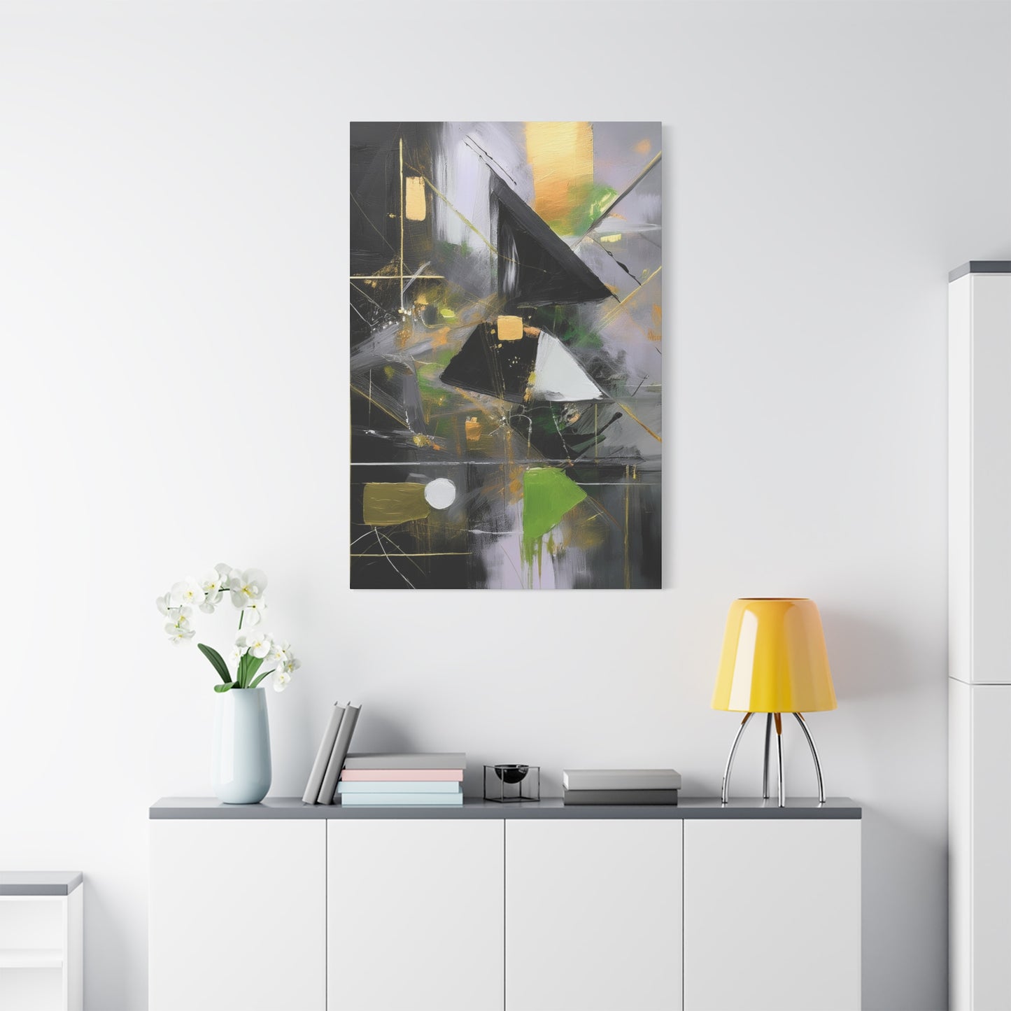 Abstract Oil Painting Print Canvas 20x24,20x30,24x30 24x32,24x36,30x40 32x48,36x48,40x60 Pine-Wood Inner Frame ABS-223