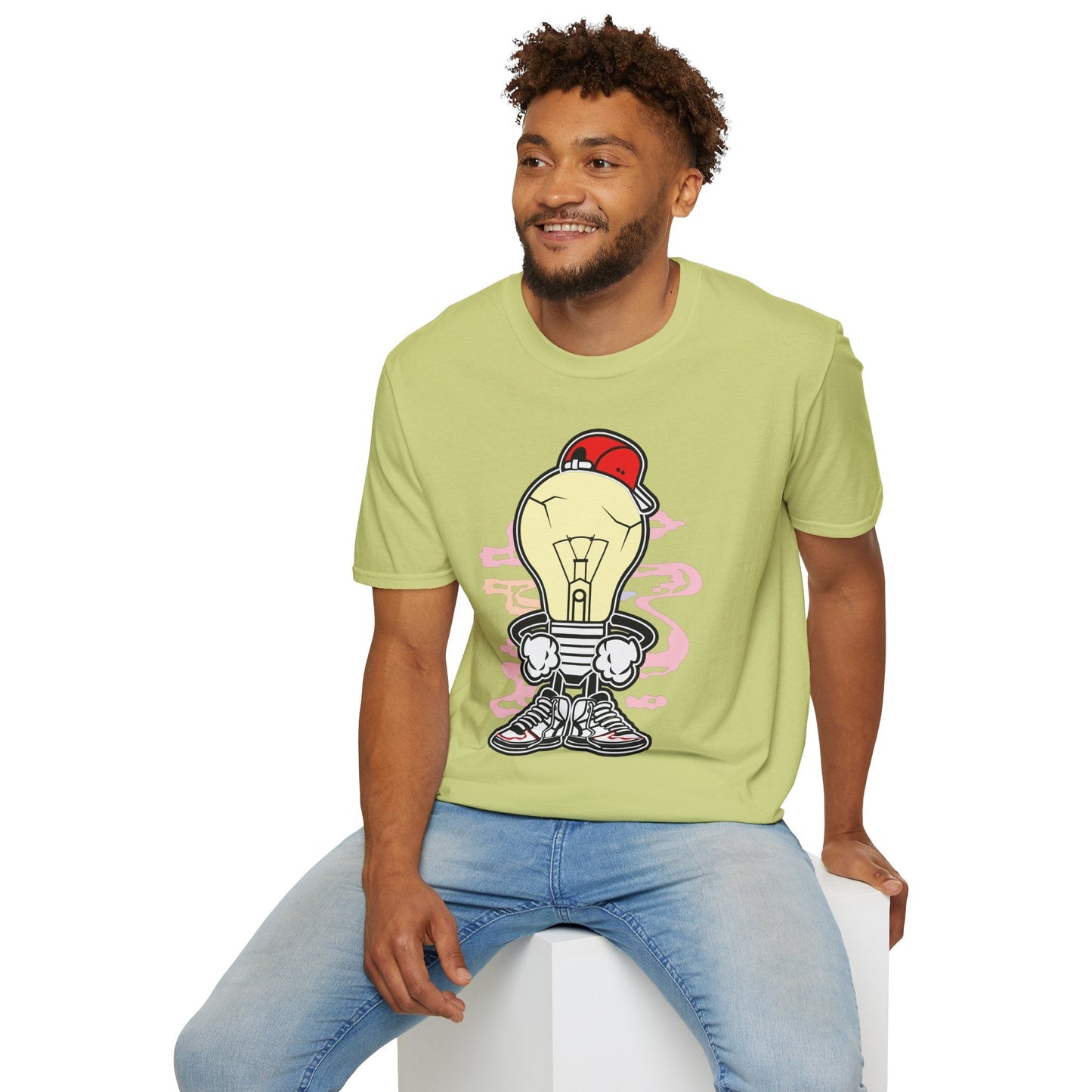Cartoon T Shirt Animation Tee Funny Graphic Unisex Gildan Softstyle 64000 Cotton Tee