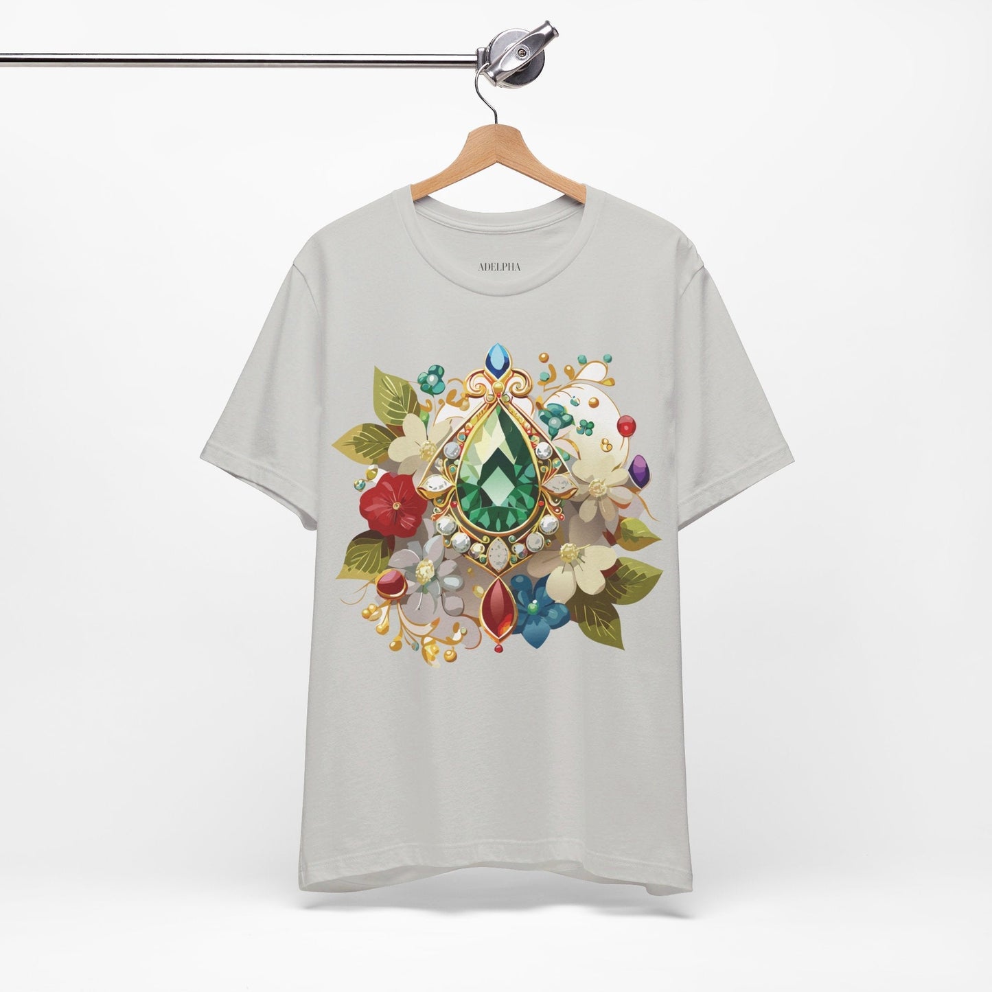Adelpha Vintage Inspired Graphic Tee Unisex Jersey Short Sleeve Art Design Shirt
