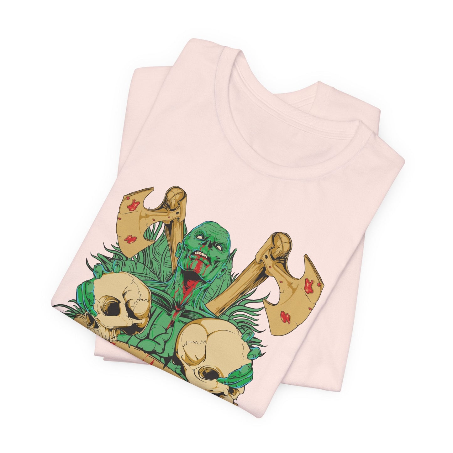 Cthulhu Skull Axes Testimony Tee Lovecraft Horror Mythos Shirt Art-42