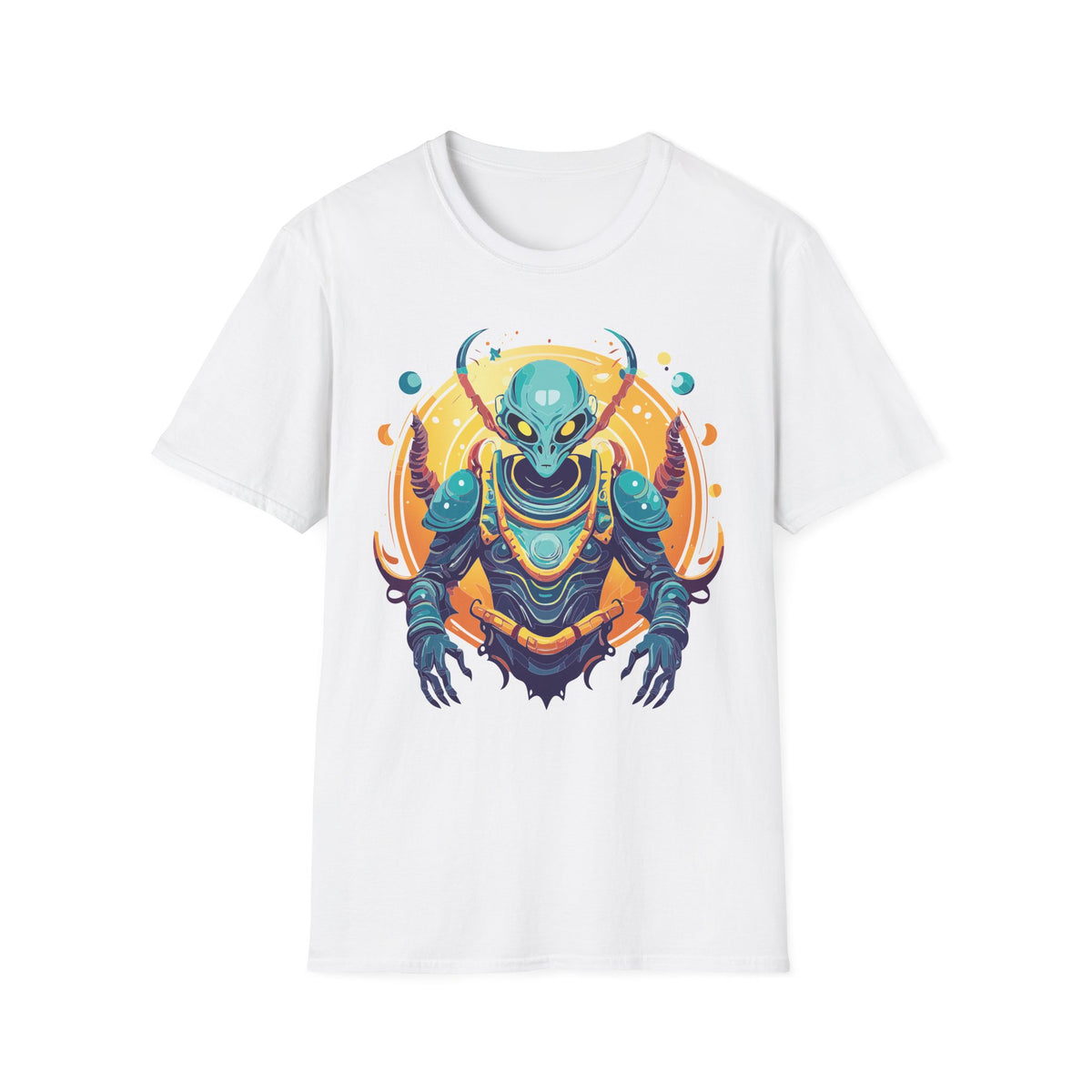 Alien Cosmos Graphic Tee Gildan Unisex 100 Cotton Tee Shirt a5
