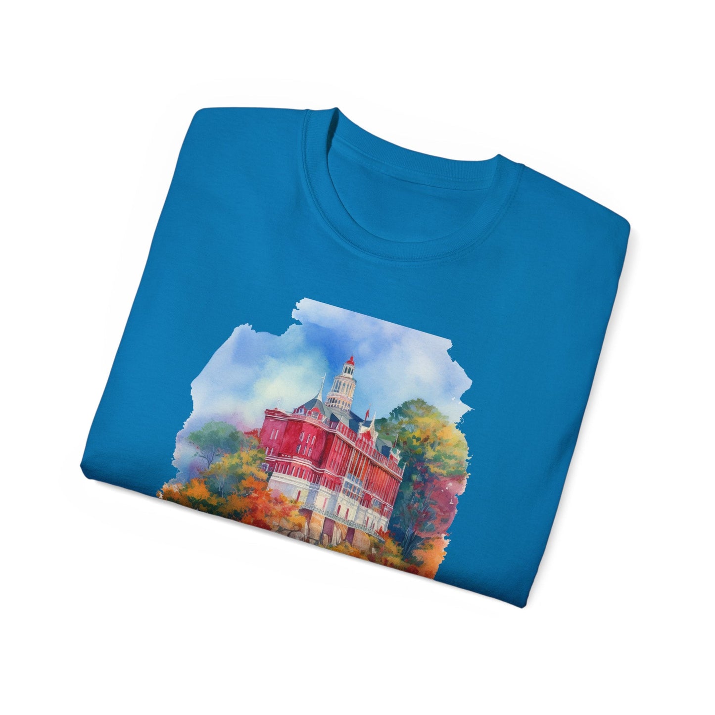 Connecticut Graphic Unisex Cotton T‑Shirt 2
