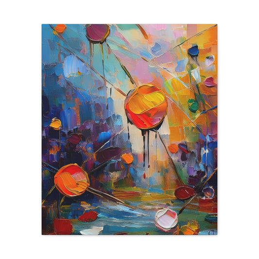 Abstract Oil Painting Print Canvas 20x24,20x30,24x30 24x32,24x36,30x40 32x48,36x48,40x60 Pine-Wood Inner Frame ABS-122