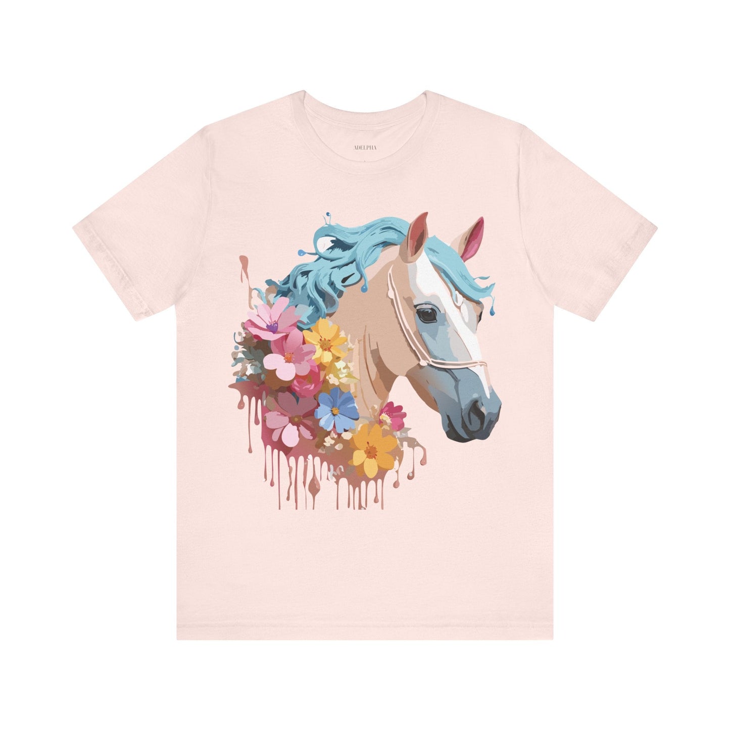Horse Graphic Unisex 100 Cotton Vintage Animal Art T-Shirt 17