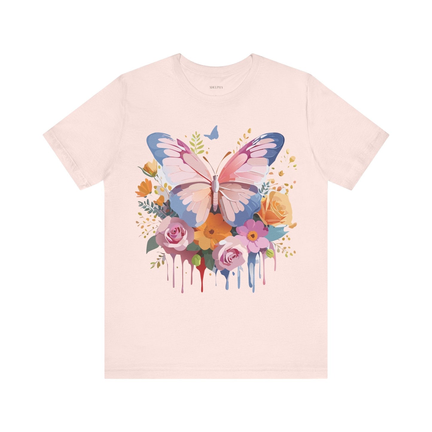 Butterfly Graphic Tee Unisex Art Design Shirt By Adelpha Vintage Inspired