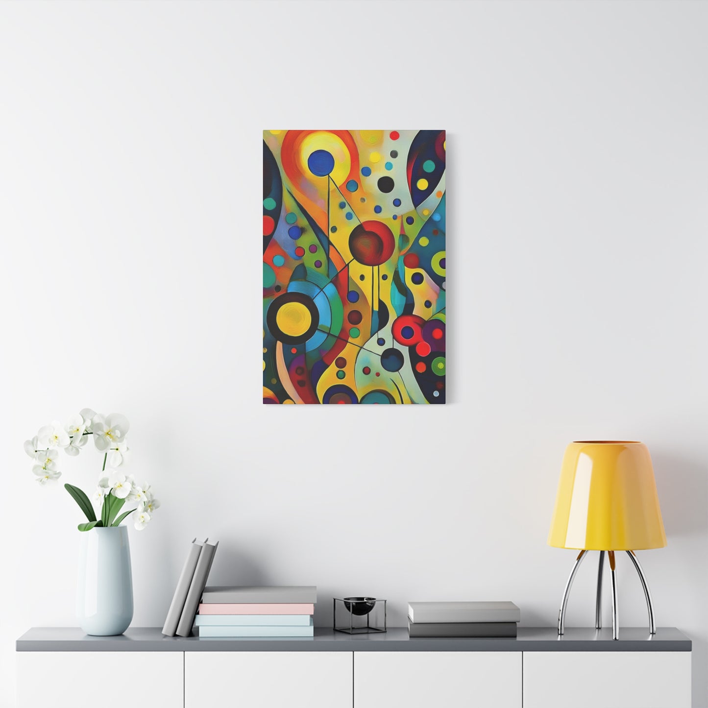 Abstract Oil Painting Print Canvas 20x24,20x30,24x30 24x32,24x36,30x40 32x48,36x48,40x60 Pine-Wood Inner Frame ABS-126