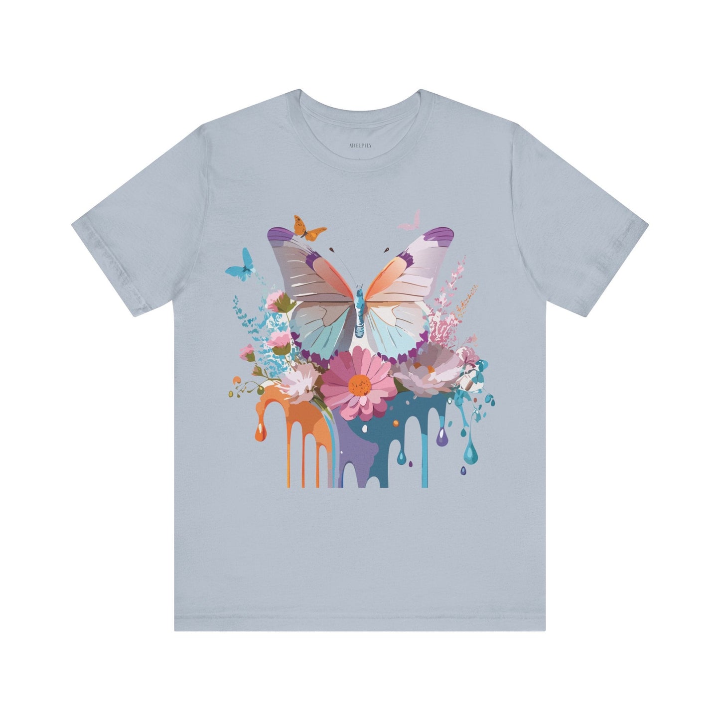 Butterfly Graphic Tee Adelpha Vintage Inspired Unisex Short Sleeve Shirt