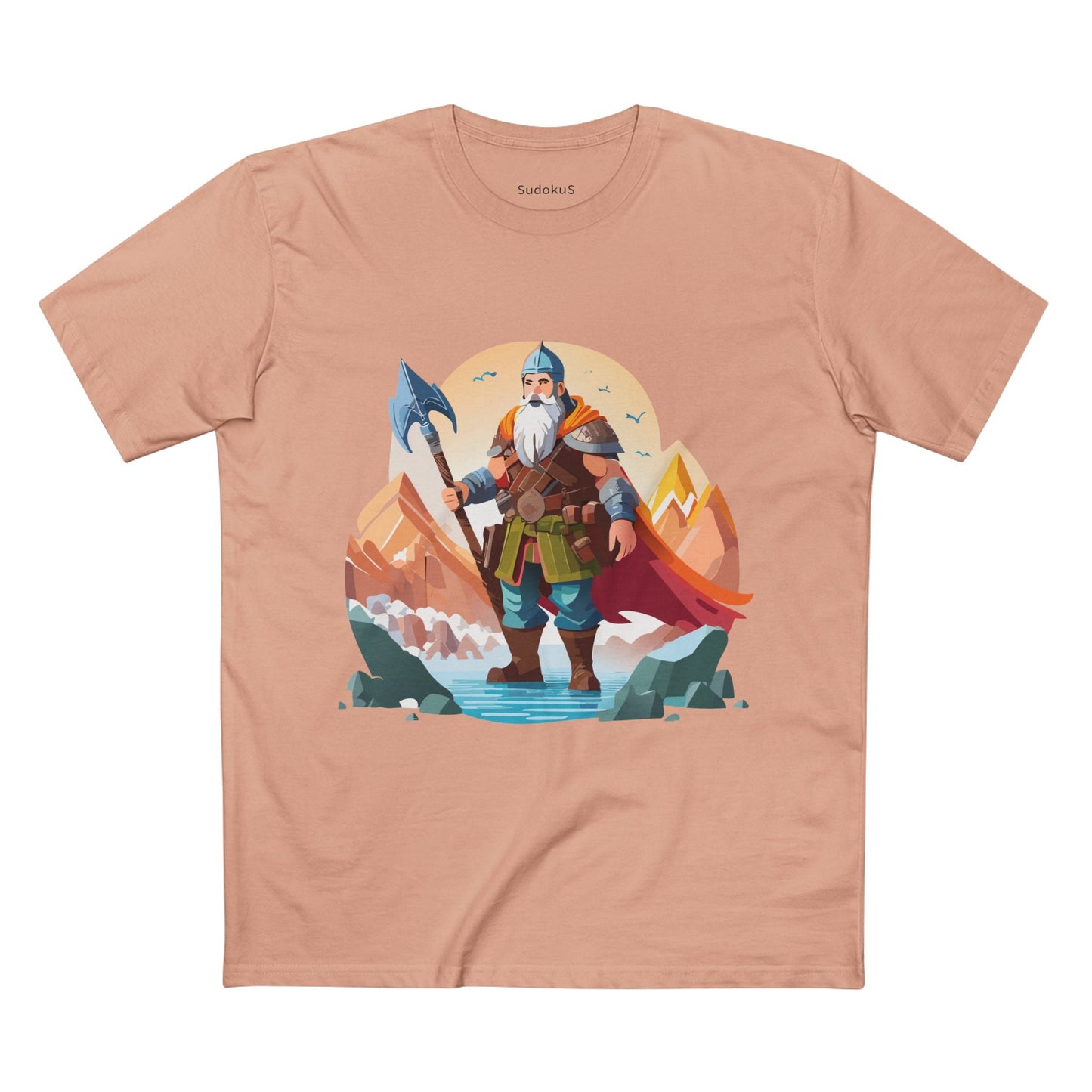 Viking Graphic Unisex 100 Cotton Staple Tee 25