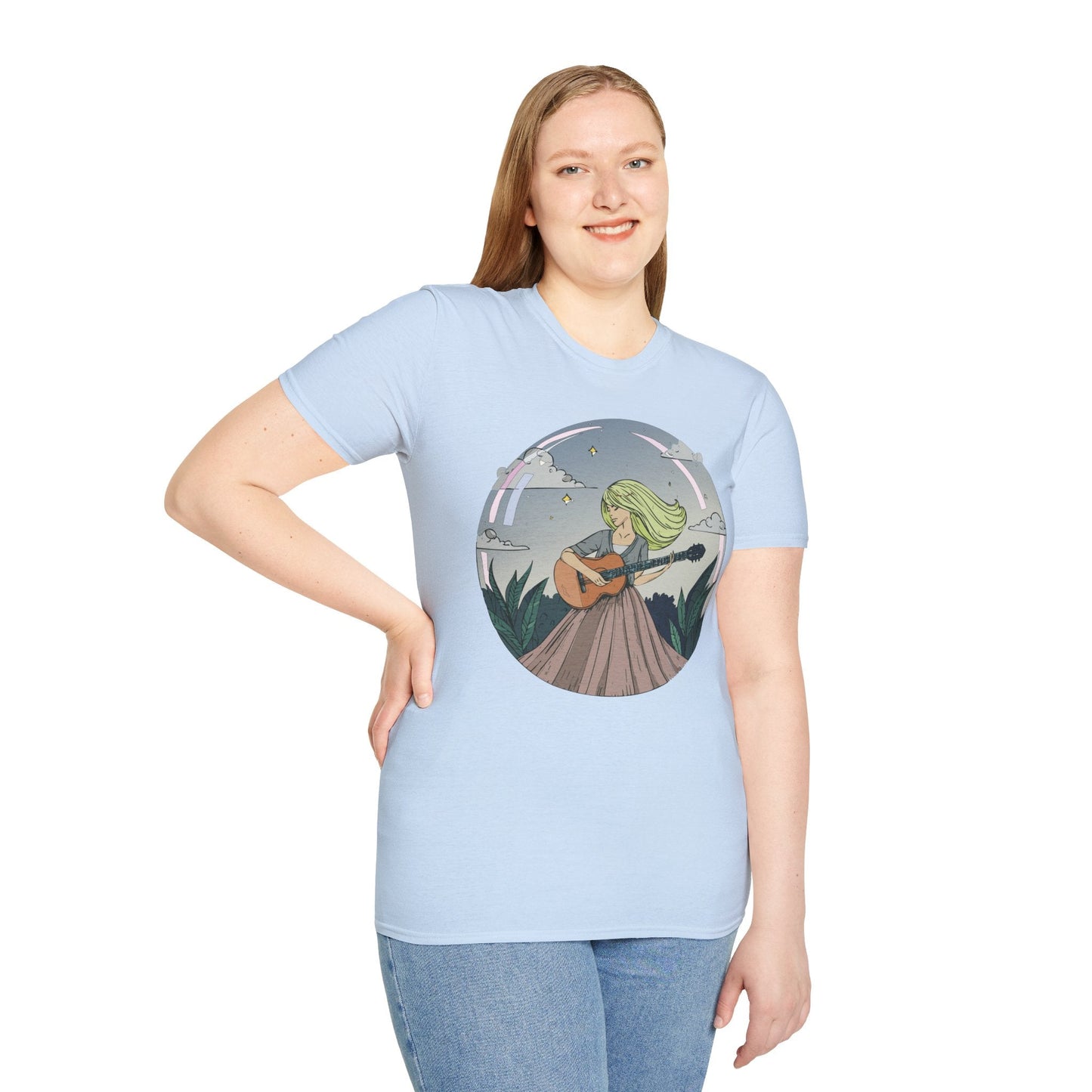 Womens Graphic T Shirt Art Design Softstyle 64000 Gildan Unisex Cotton Tee Premium Comfort