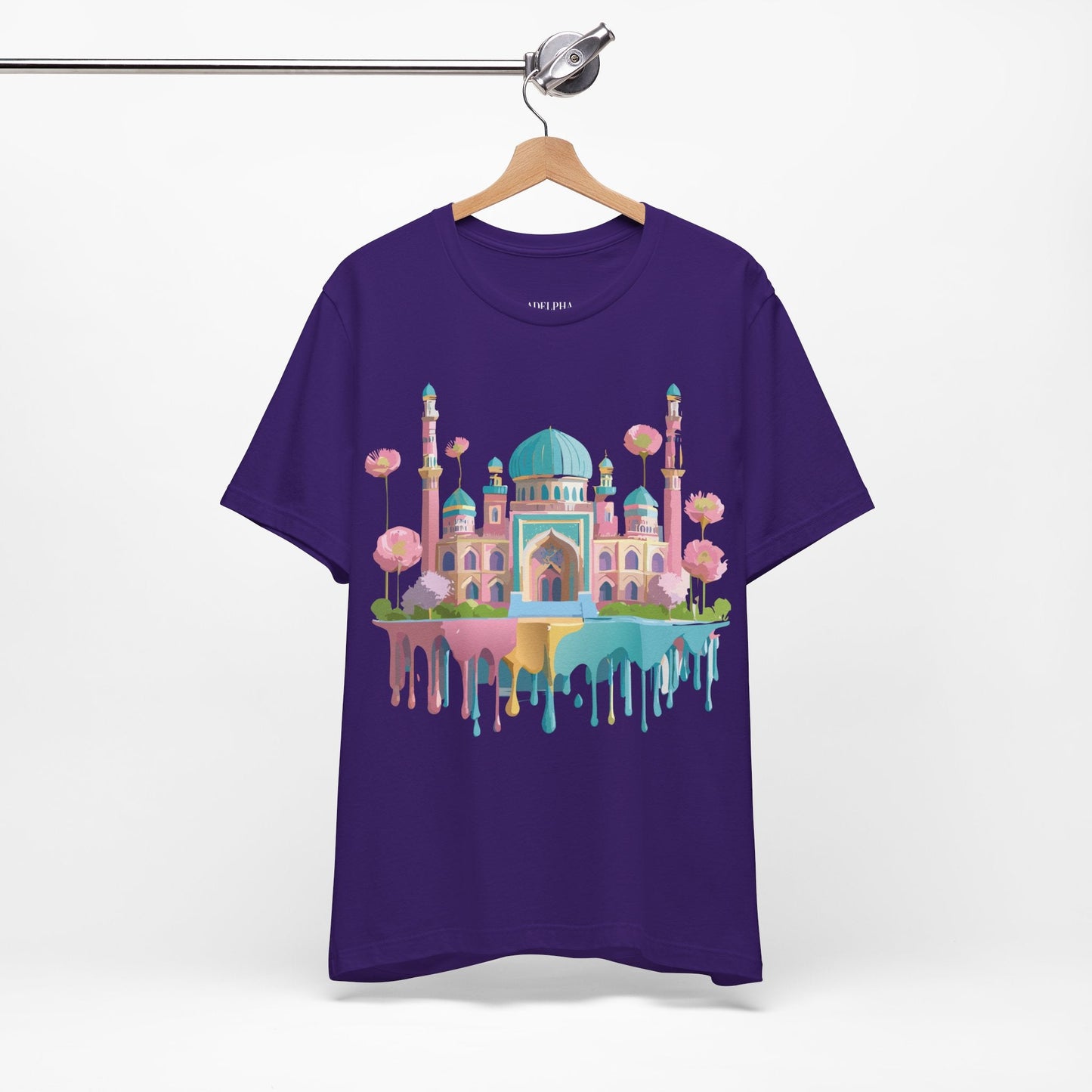 Adelpha Unisex Graphic Tee Vintage Inspired Artwork Tashkent Tourist Shirt Travel Style