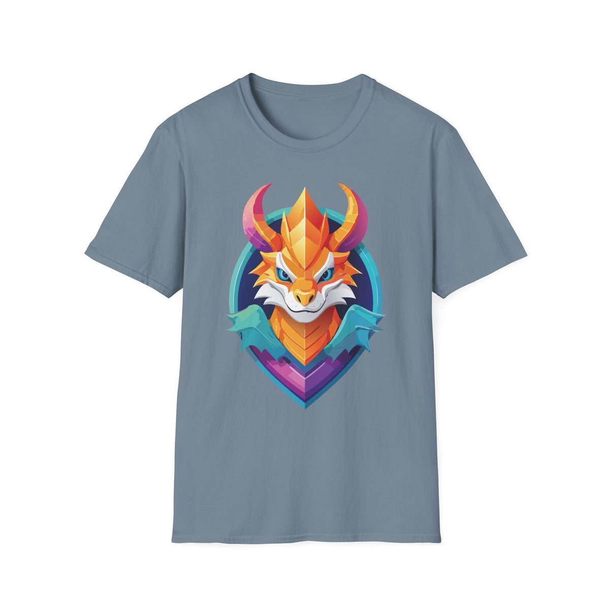Dragon Graphic Tee Gildan Unisex 100 Cotton Tee Shirt with Animals m22