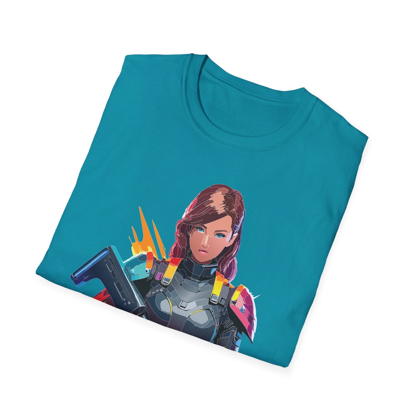 Robocop T Shirt Unisex Gildan Softstyle 64000 100 Percent Ring Spun Cotton Tee Casual Wear