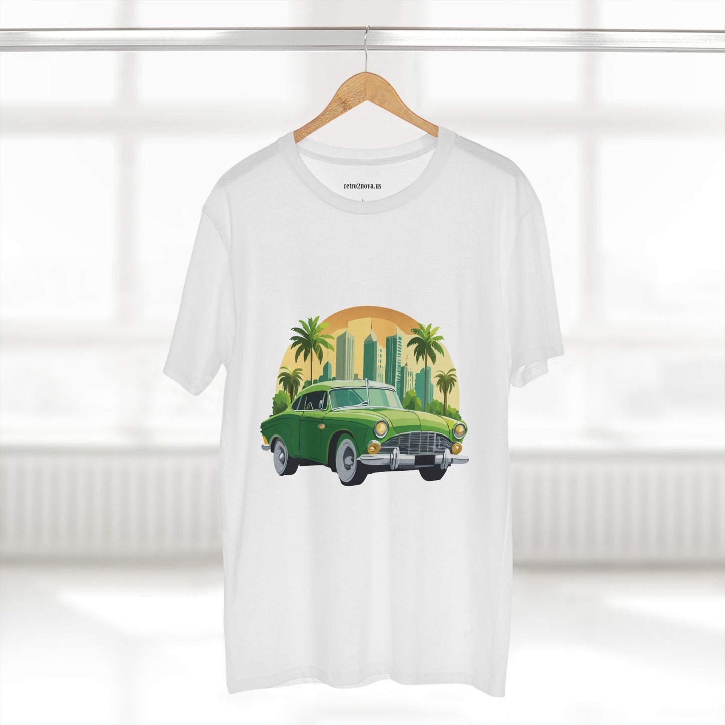 Retro Car Shirts Vintage Car Shirts Unisex Premium Cotton Tee With Original Art Design