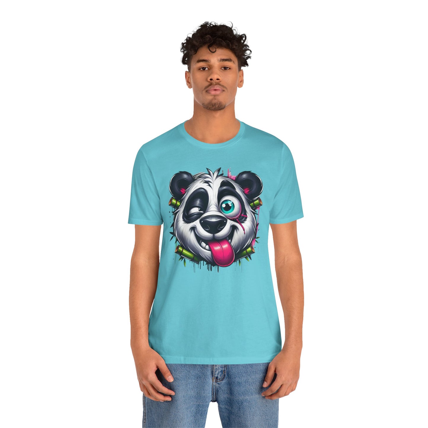 DiDi Panda Shirt, Funny Animal T-Shirt, Cartoon Top, Funny Panda Tee Shirt, Animal Tees, Art Design T-Shirt, Graphic Tee