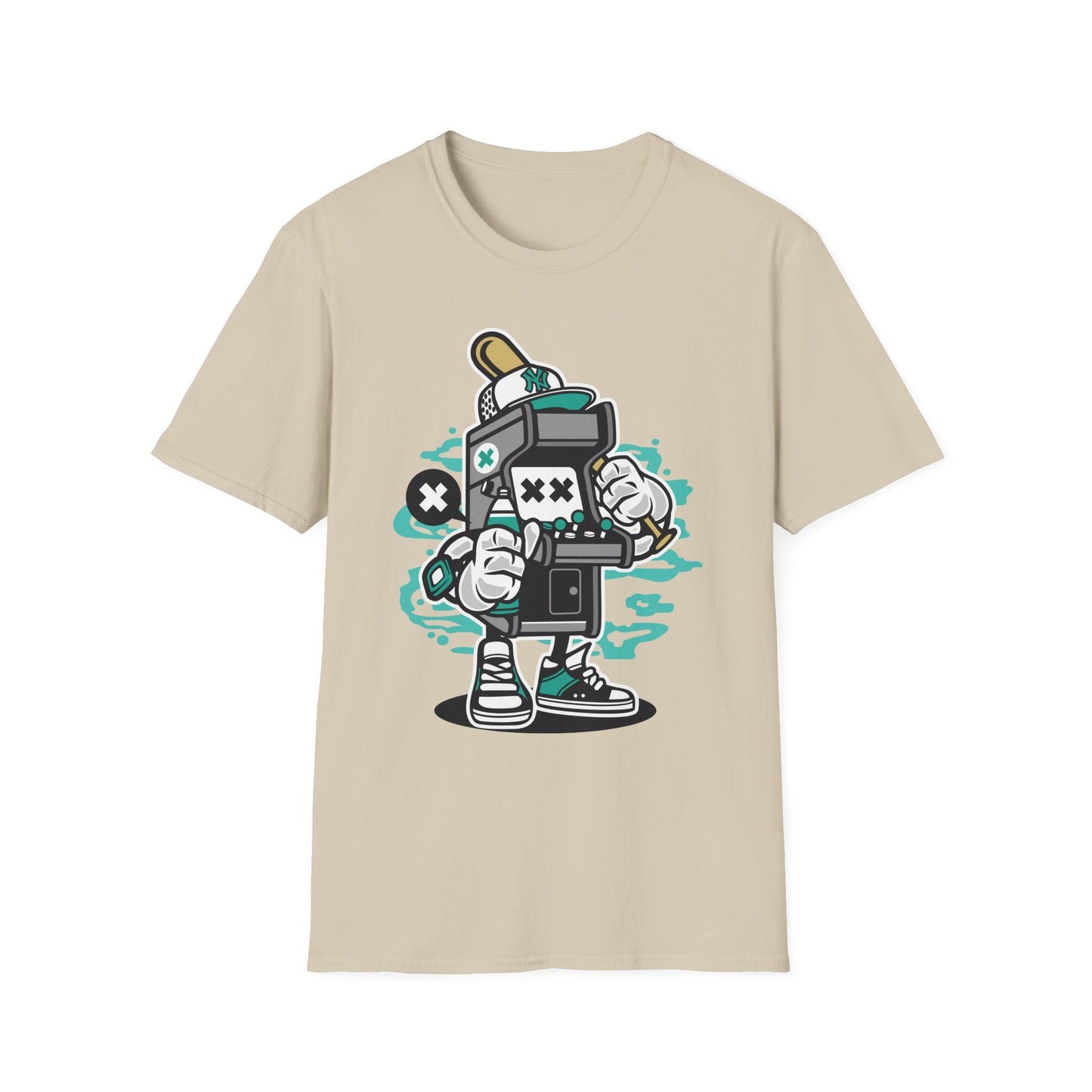 Unisex Gildan Softstyle Cartoon T Shirt Animation Design Funny Tee Ring Spun Cotton