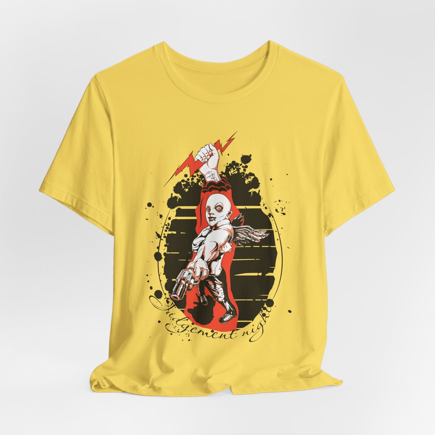 Judgment Night Tee, Artistic Tee, Graphic T-Shirt, Comic Tees, Artistic Comic T-Shirt, Vintage Top