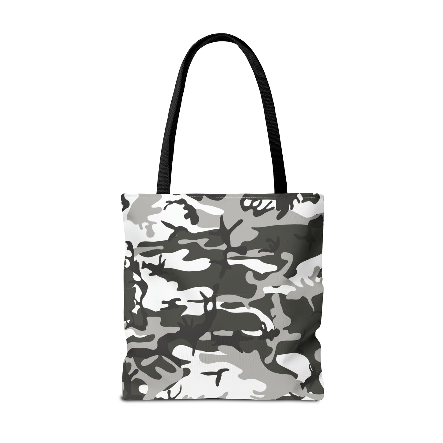 Canvas Bag with Abstract Prints