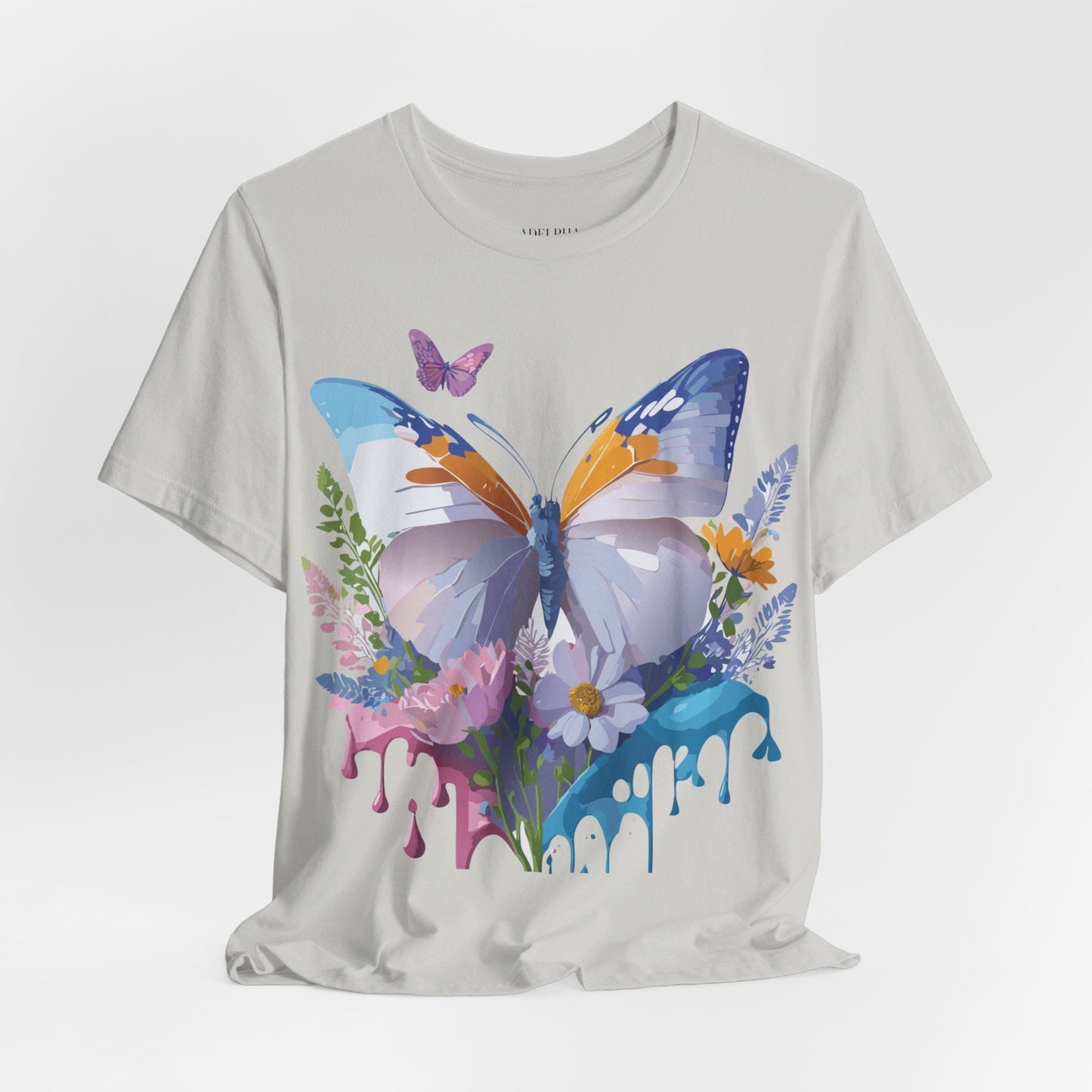 Butterfly Graphic Tee From Adelpha Vintage Artwork Unisex Short Sleeve Shirt