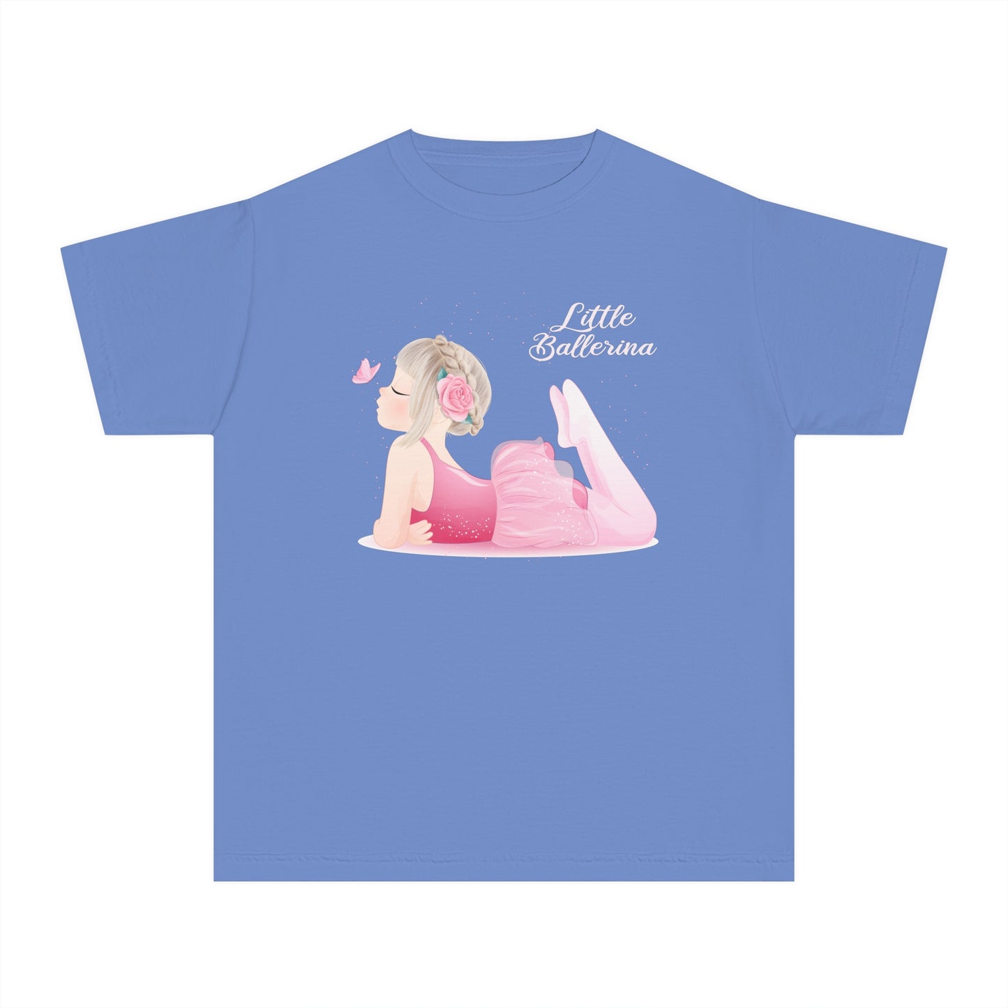 Youth Tee Shirt with Little Ballerina