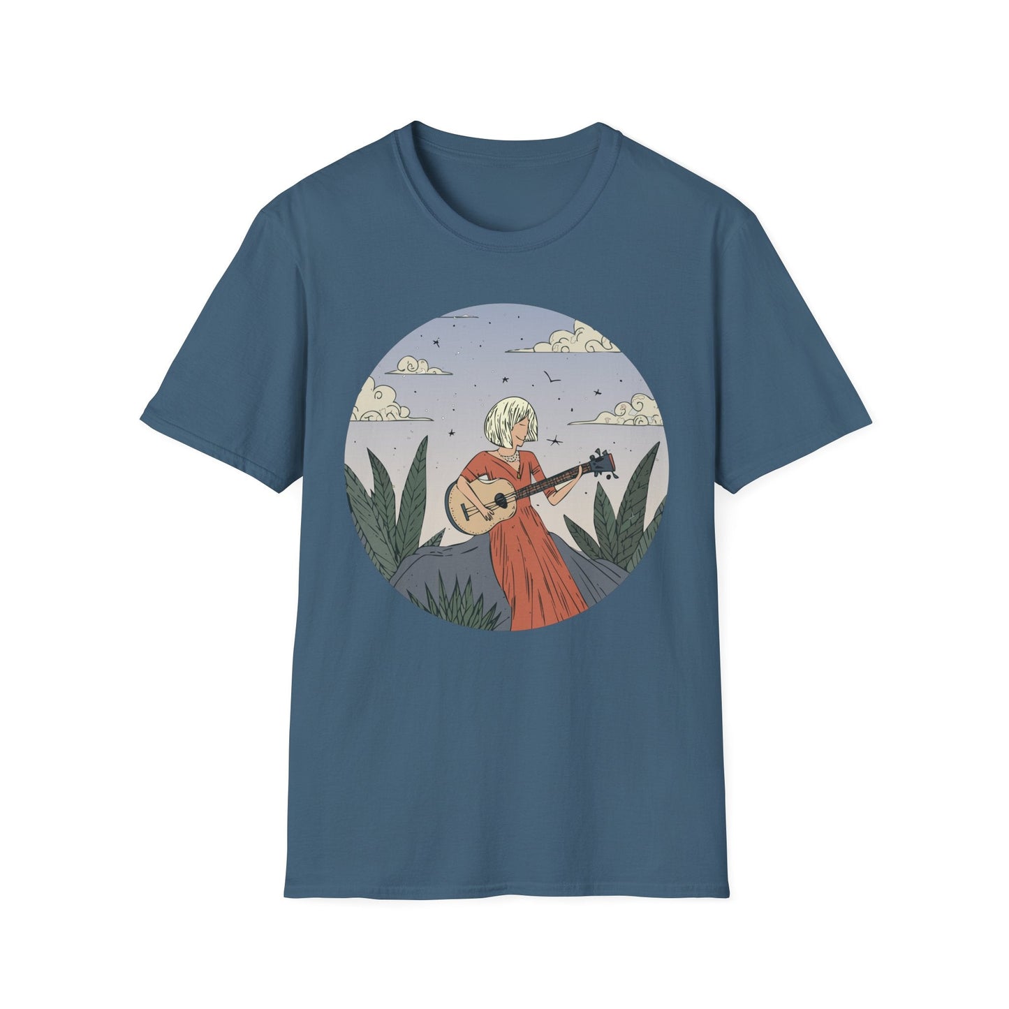 Womens Graphic T Shirts Art Design Tee Unisex Softstyle Gildan 64000 100 Percent Cotton