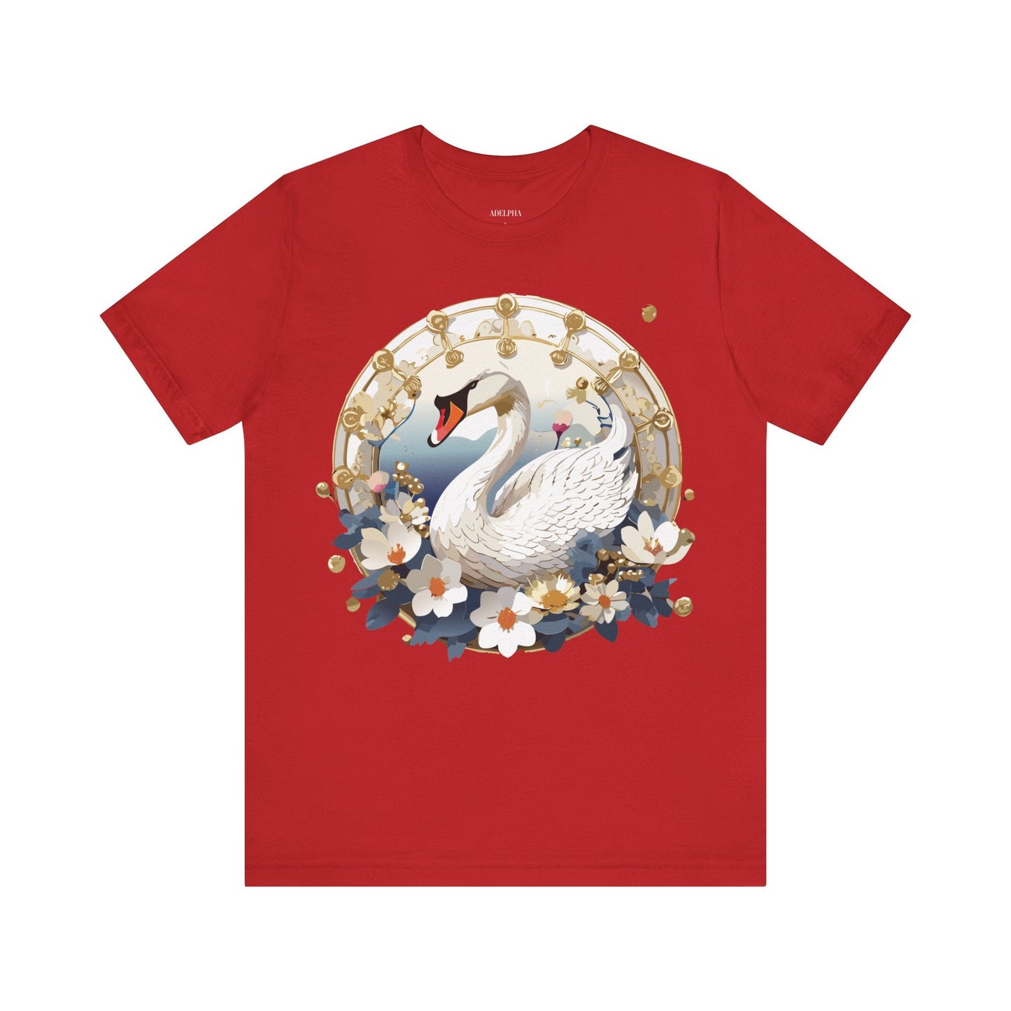 Medallion Graphic Unisex 100 Cotton Vintage Animal Medal Artwork Tee 44