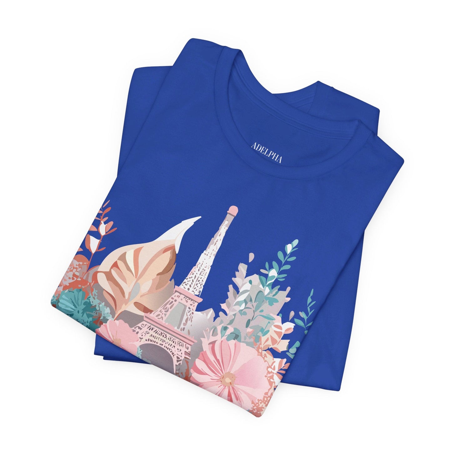 Unisex Paris Graphic T Shirt By Adelpha Vintage Inspired Art Tee Short Sleeve Casual Wear