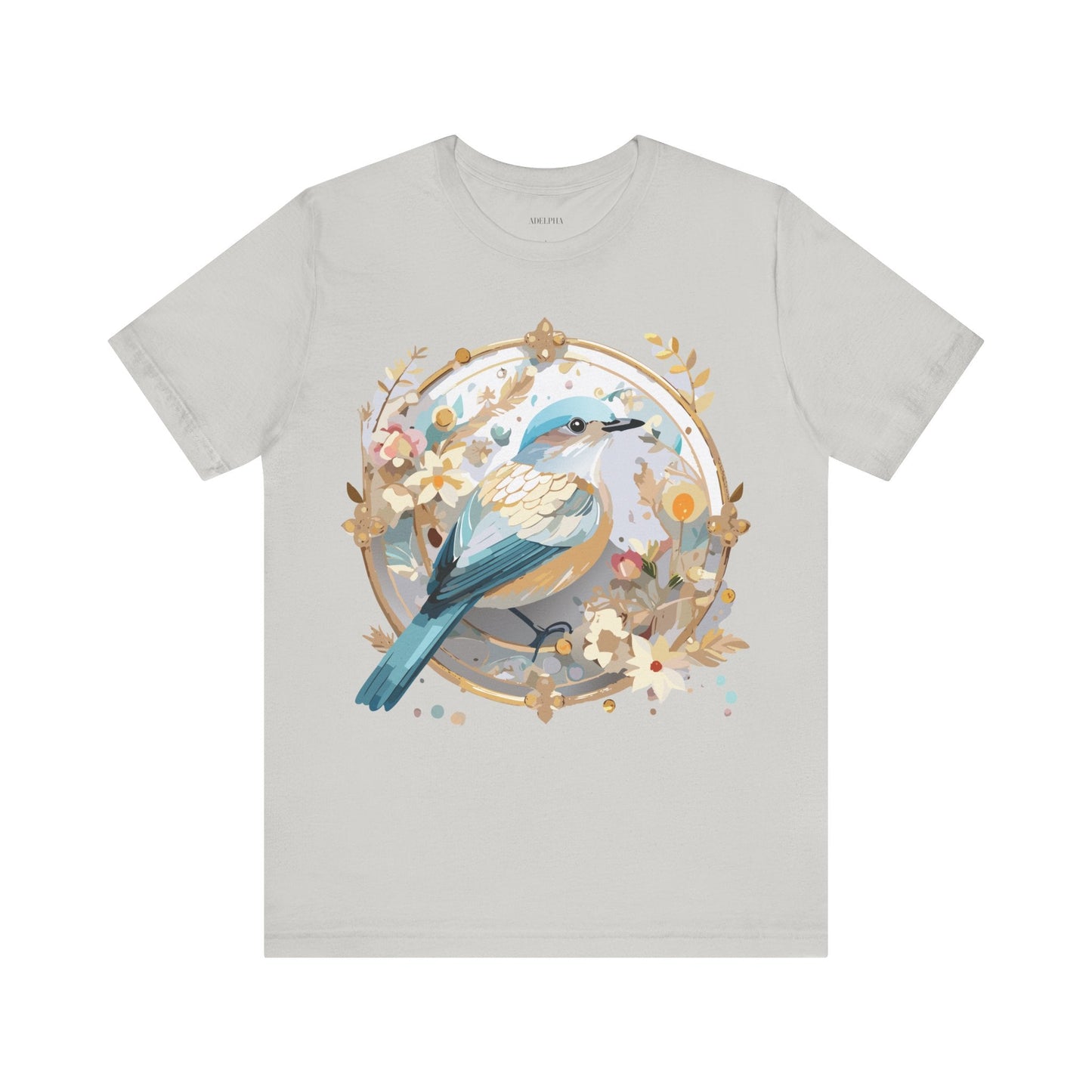 Medallion Graphic Unisex 100 Cotton Vintage Animal Medal Artwork Tee 74