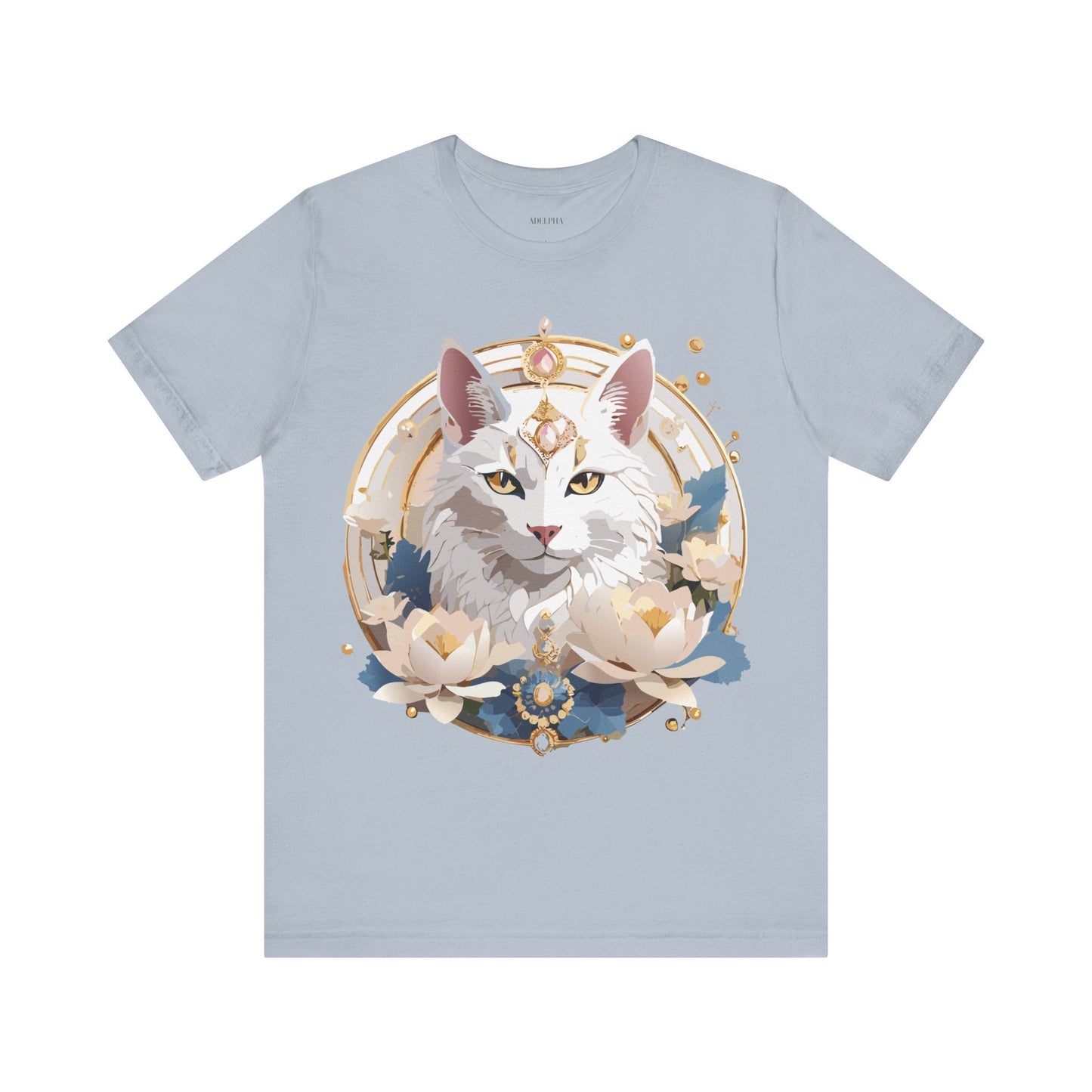Medallion Shirt Graphic Tee Unisex Short Sleeve Art Print Adelpha Vintage Inspired
