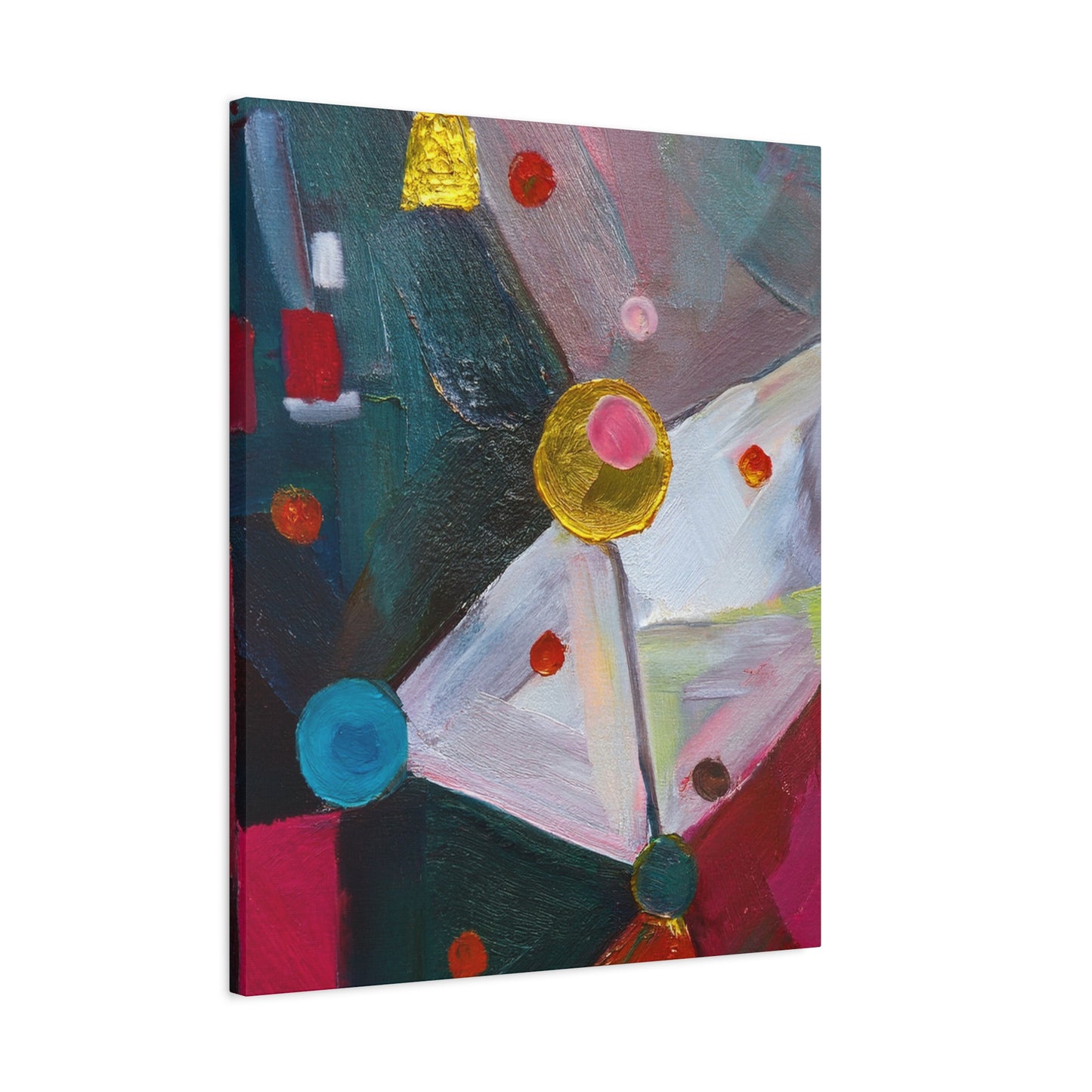 Abstract Oil Painting Print Canvas 20x24,20x30,24x30 24x32,24x36,30x40 32x48,36x48,40x60 Pine-Wood Inner Frame ABS-166
