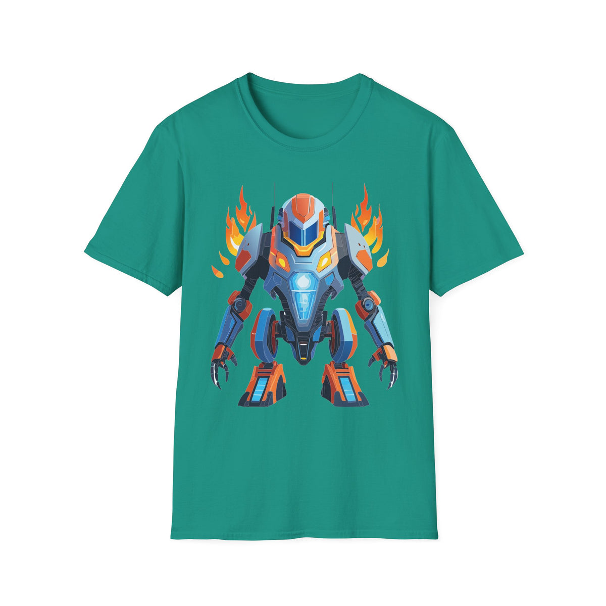 Cyborg Robot Terminator Graphic Tee Gildan Unisex 100 Cotton Tee Shirt a22