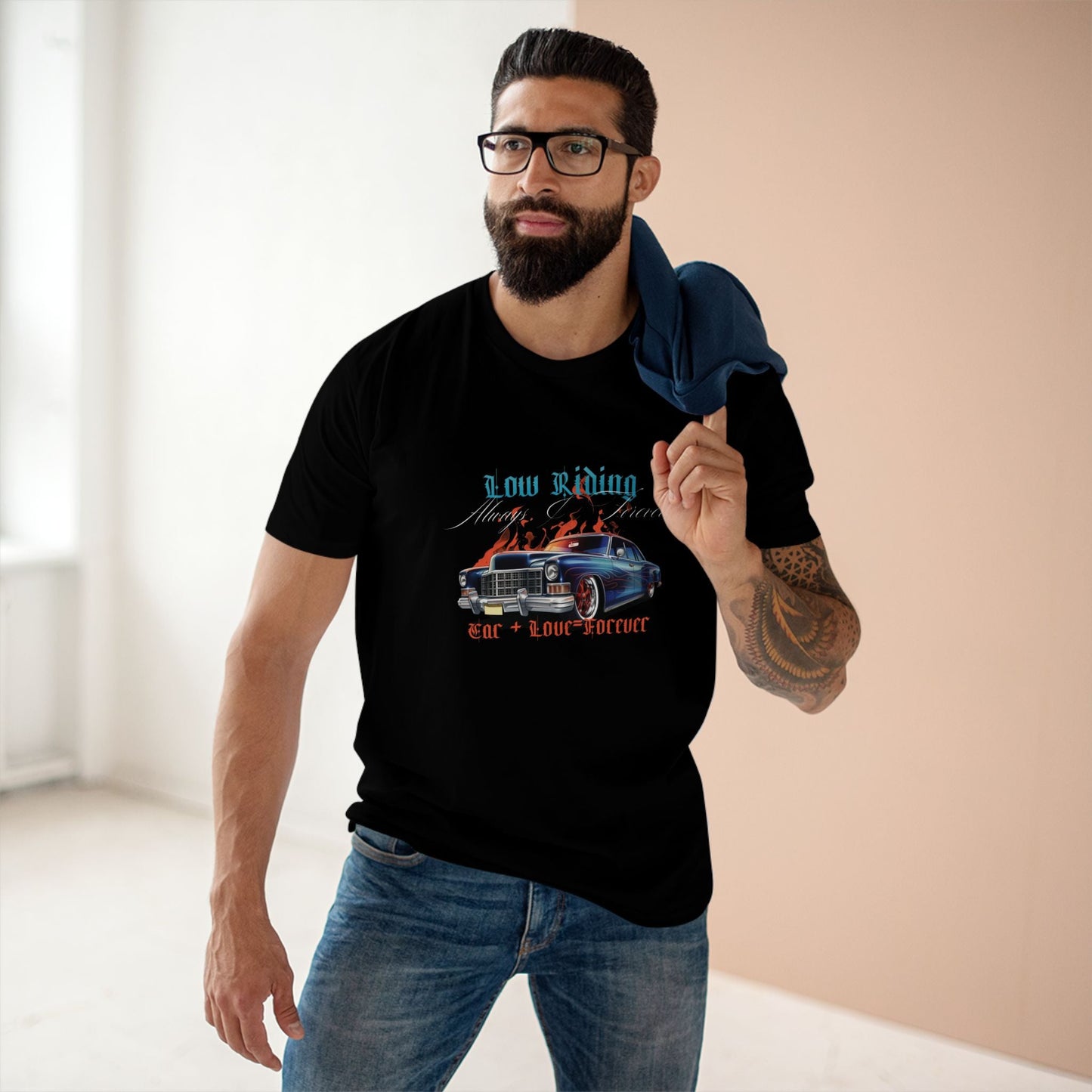 Retro Car Shirt RC28 Vintage Car Tee Unisex Premium Cotton With Original Art Design