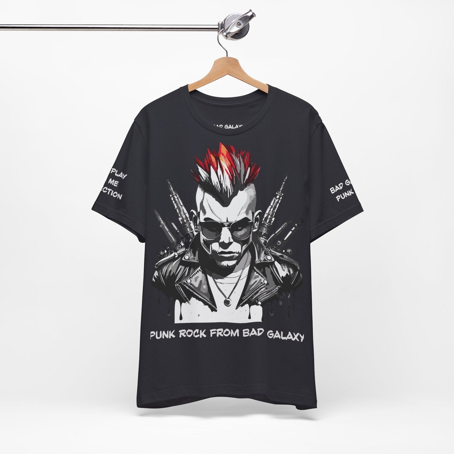 Punk Rock Tee Shirt Made In USA 100 Cotton Eco Friendly Inks Durable Stitching Quality