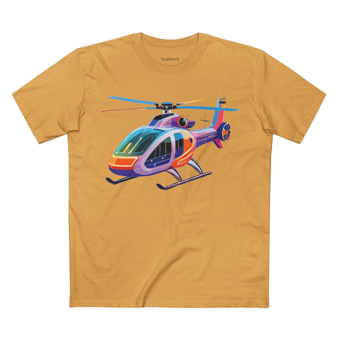 Chopper Graphic Unisex 100 Cotton Staple Tee 13