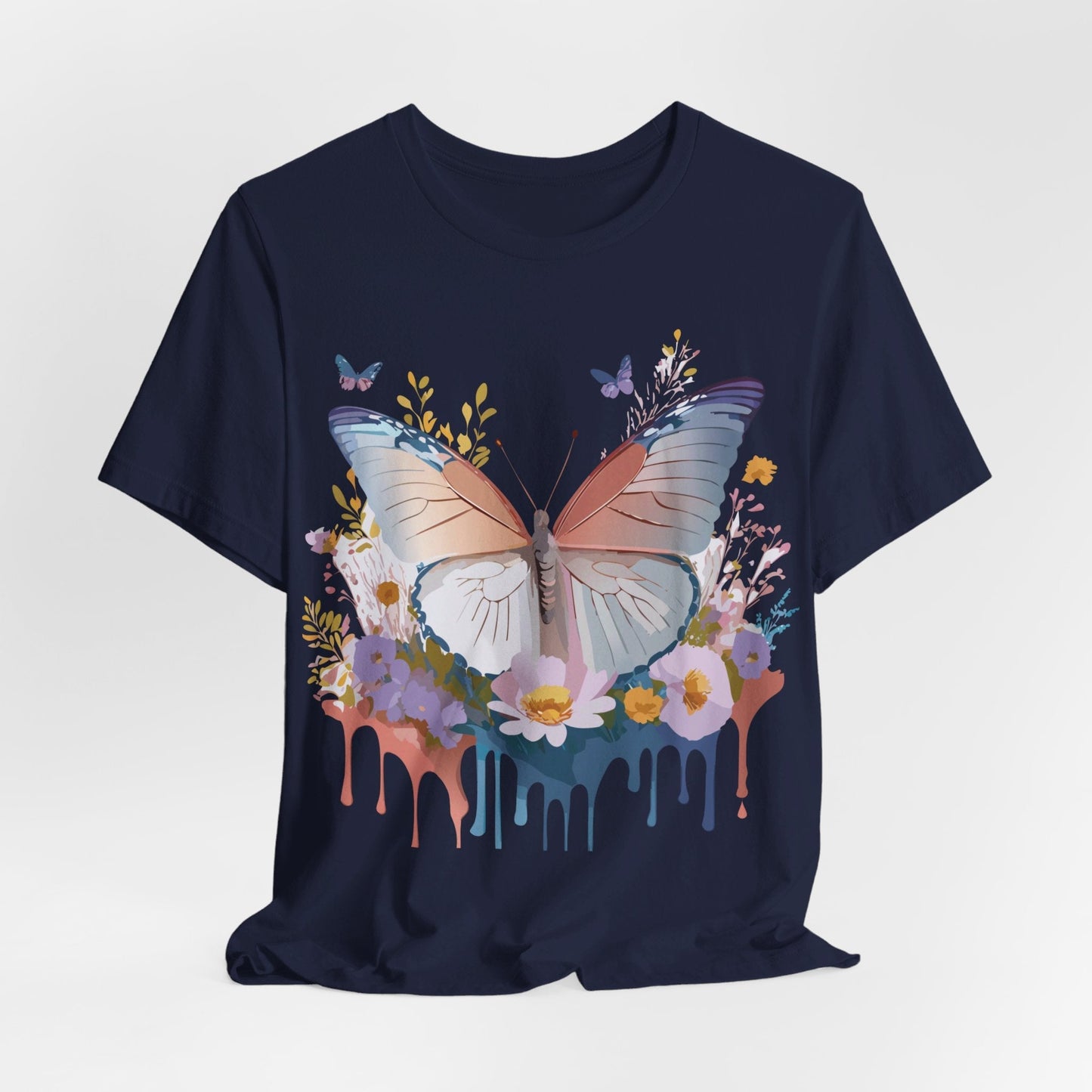 Adelpha Butterfly Graphic T Shirt Unisex Vintage Inspired Short Sleeve Tee