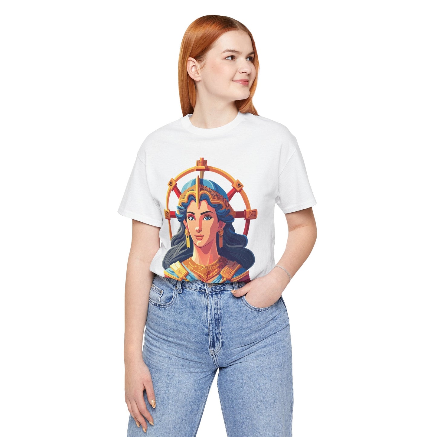Artemis Goddess Shirt Unisex Graphic Tee Vintage Inspired Artwork by Retro2Nova Collection