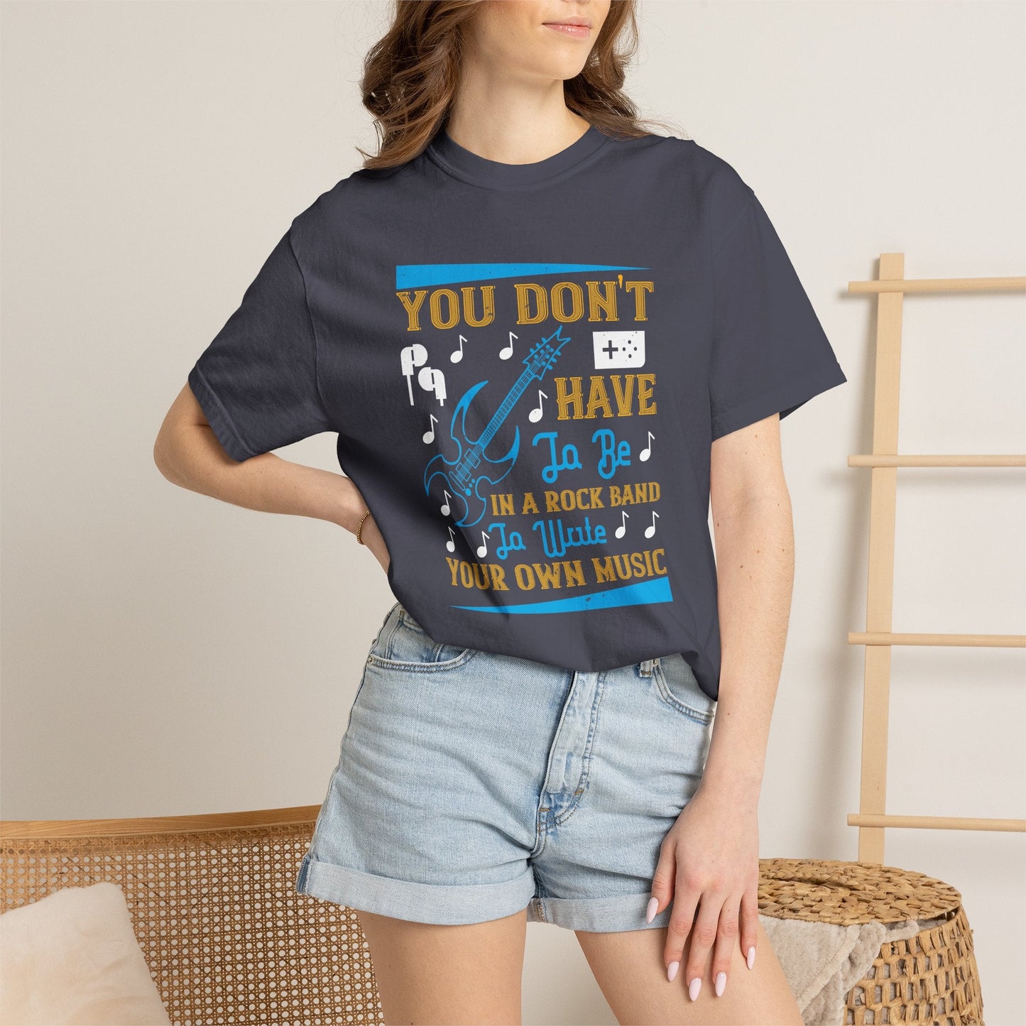 Music Graphic Design Unisex Cotton T-shirt u1