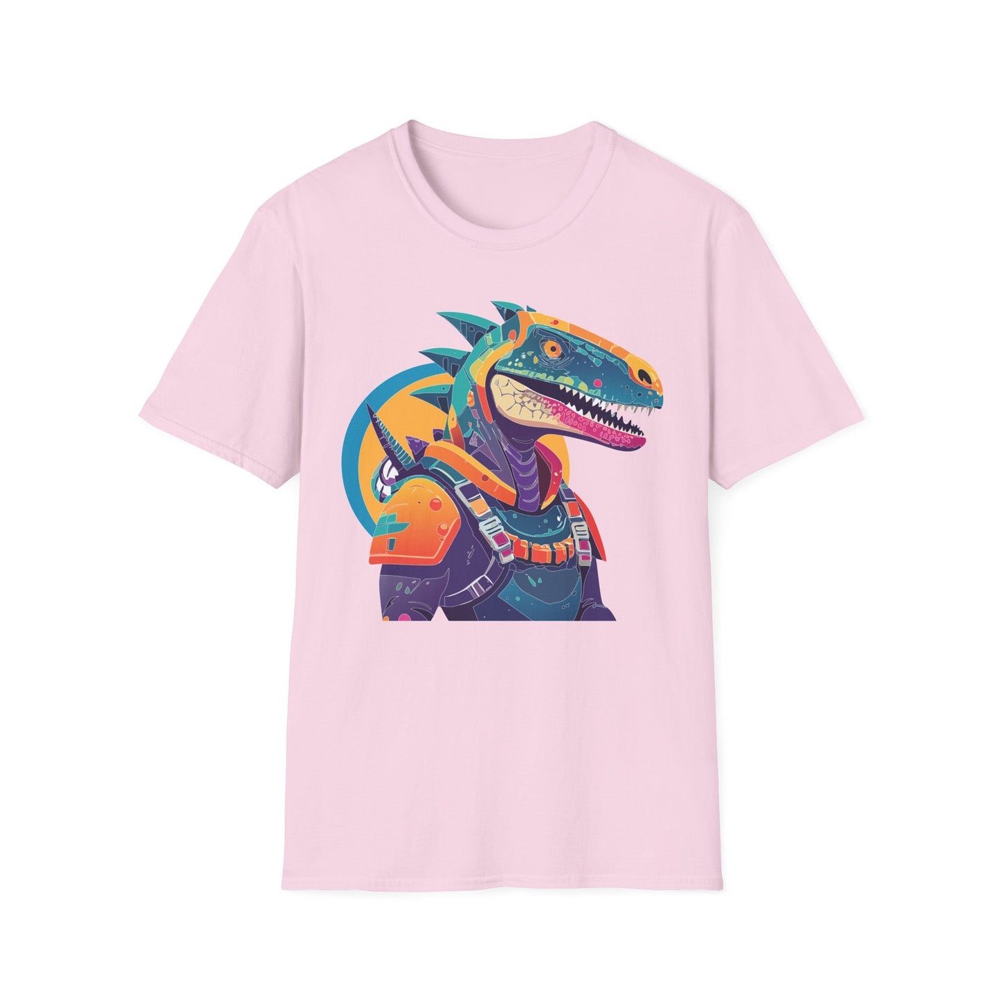 Unisex Alien Cosmos Shirt With Art Design Gildan Softstyle 64000 Short Sleeve Tee
