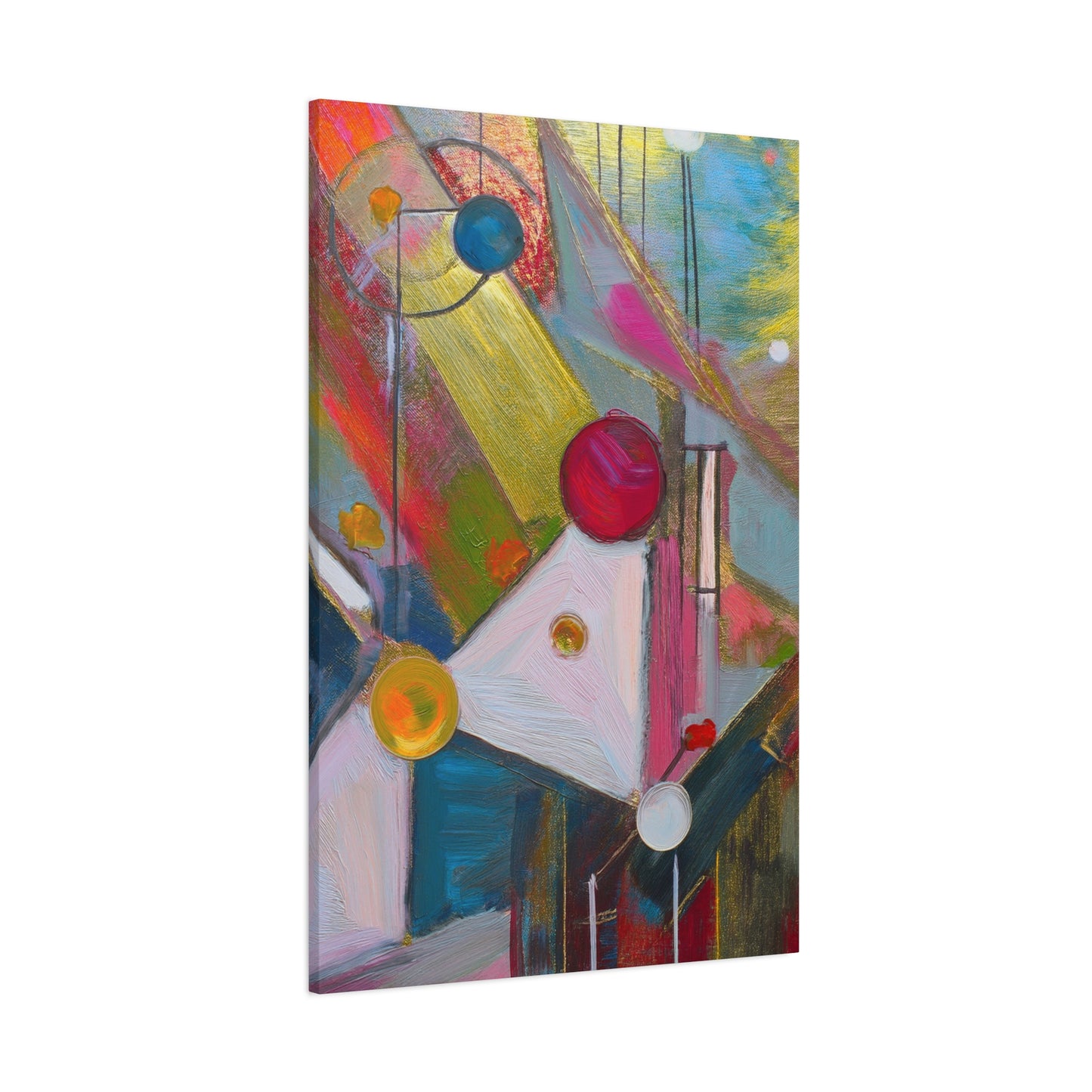 Abstract Oil Painting Print Canvas 20x24,20x30,24x30 24x32,24x36,30x40 32x48,36x48,40x60 Pine-Wood Inner Frame ABS-167