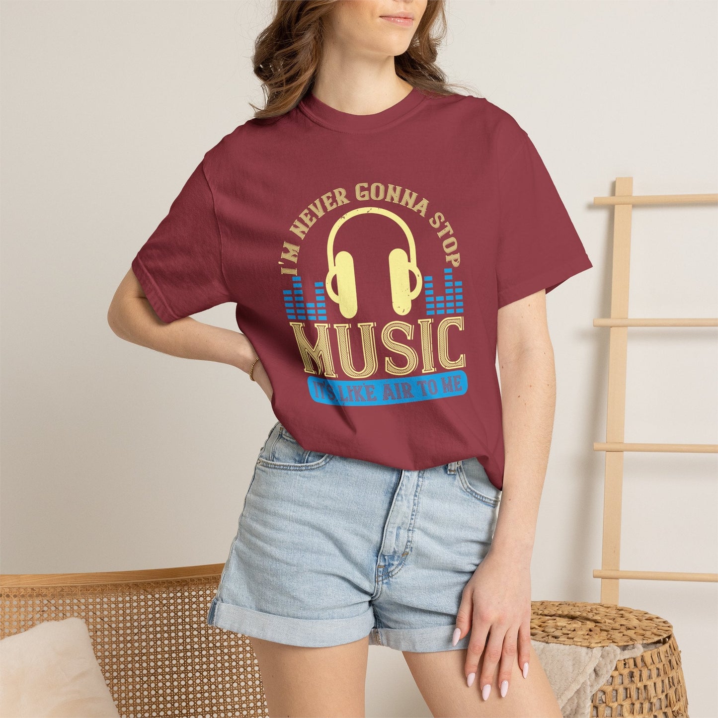 Music Graphic Design Unisex Cotton T-shirt m19