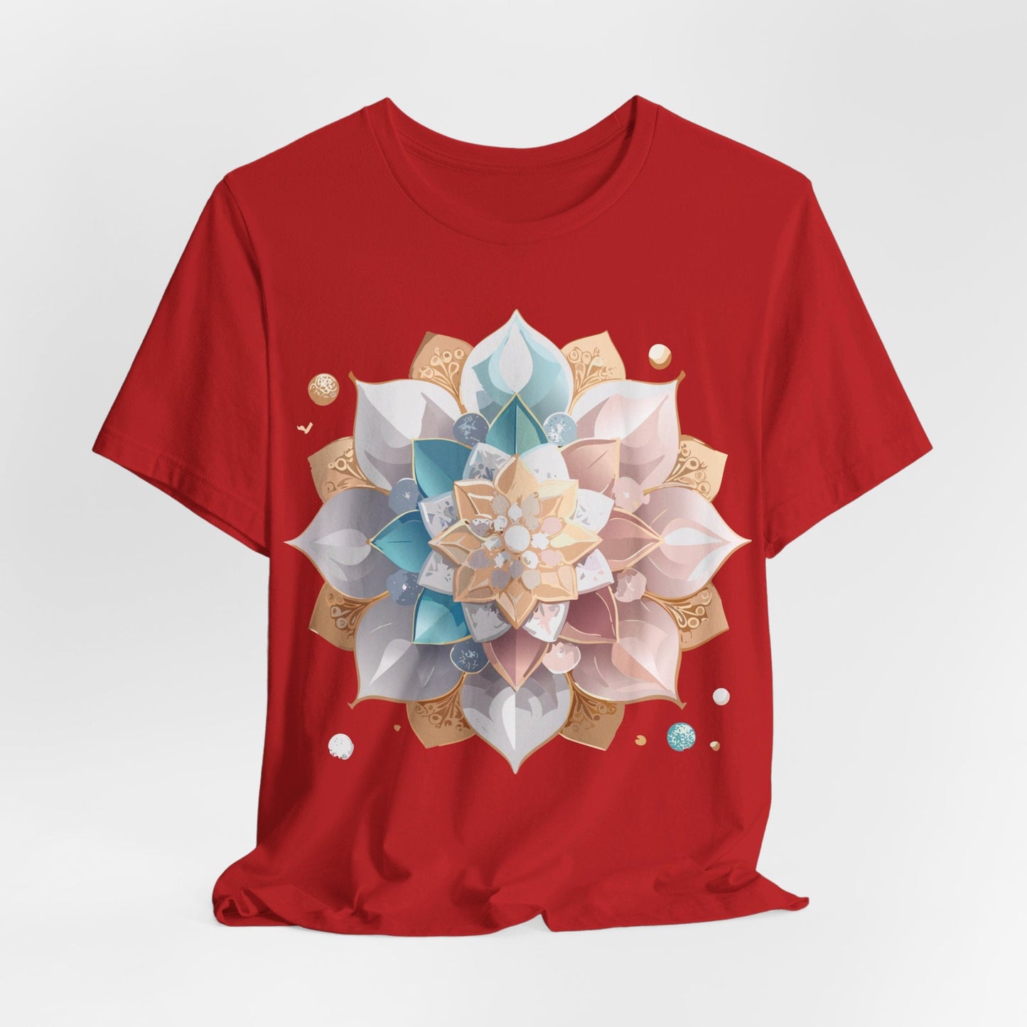Mandala Graphic Tee Unisex Vintage Inspired Art Design Shirt By Adelpha Premium Artwear