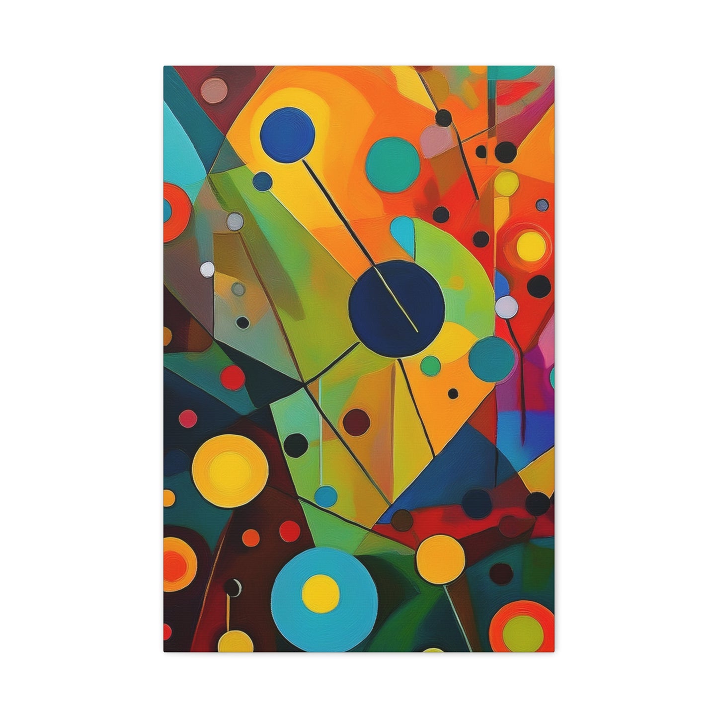 Abstract Oil Painting Print Canvas 20x24,20x30,24x30 24x32,24x36,30x40 32x48,36x48,40x60 Pine-Wood Inner Frame ABS-146