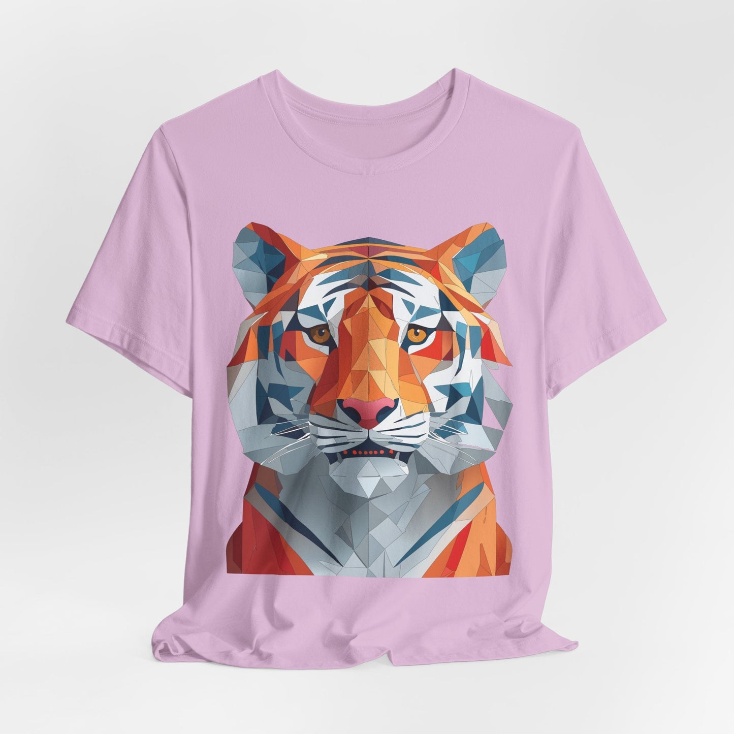 Unisex Animal Shirt With Art Design And Wildlife Theme Short Sleeve Tee For Everyday Wear