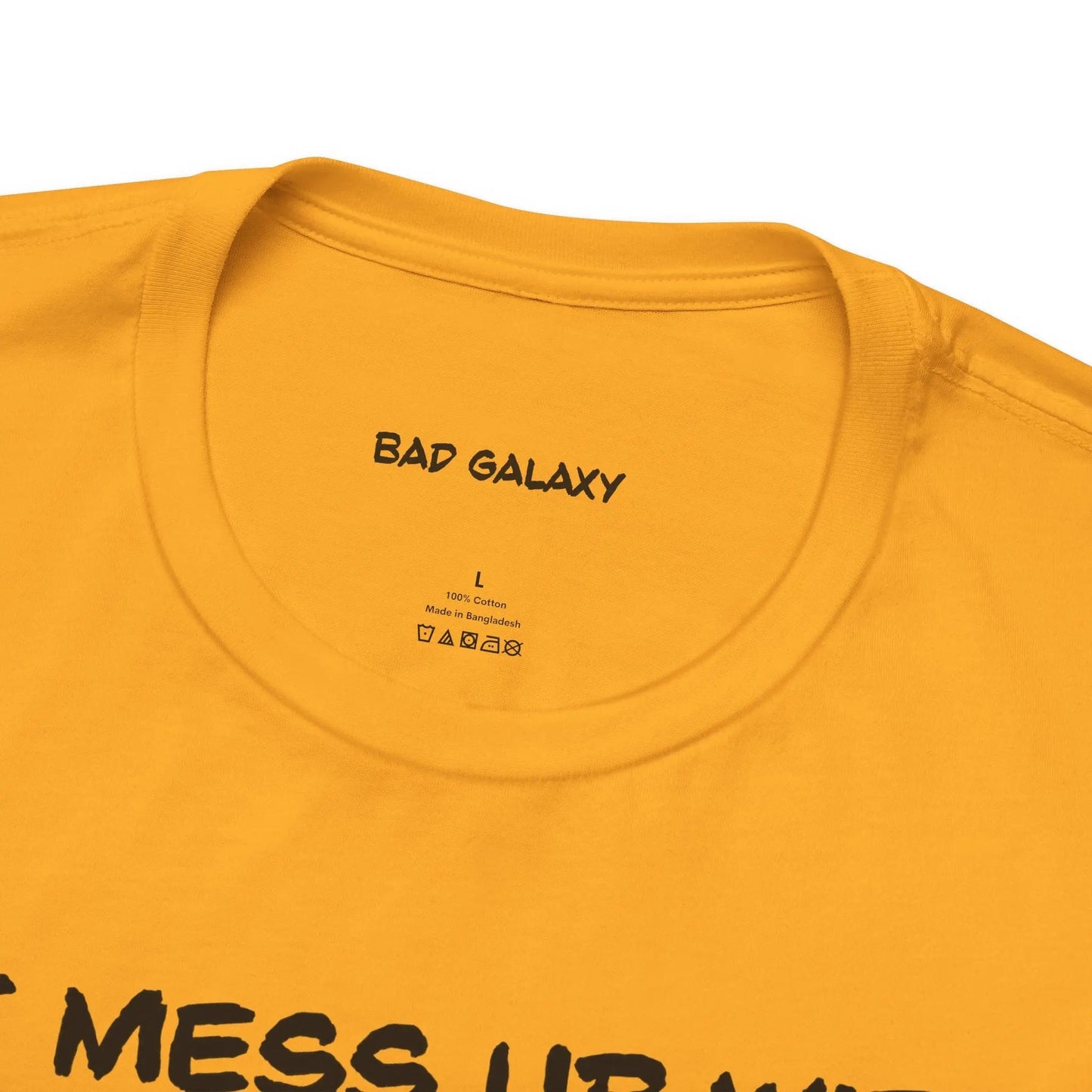 Animal T Shirt By Bad Galaxy Unisex 100 Percent Cotton Graphic Tee Eco Friendly Made In USA