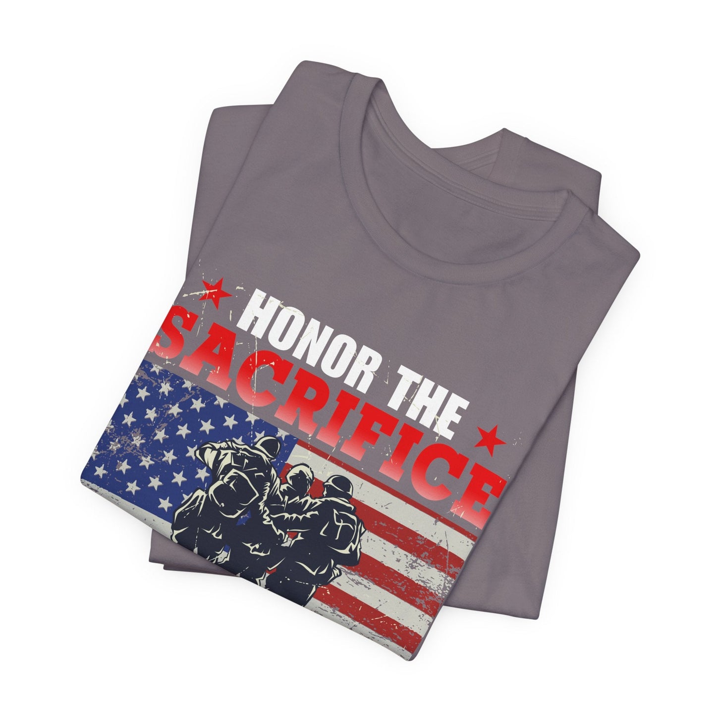 American Flag Graphic Unisex Cotton T-Shirt v24