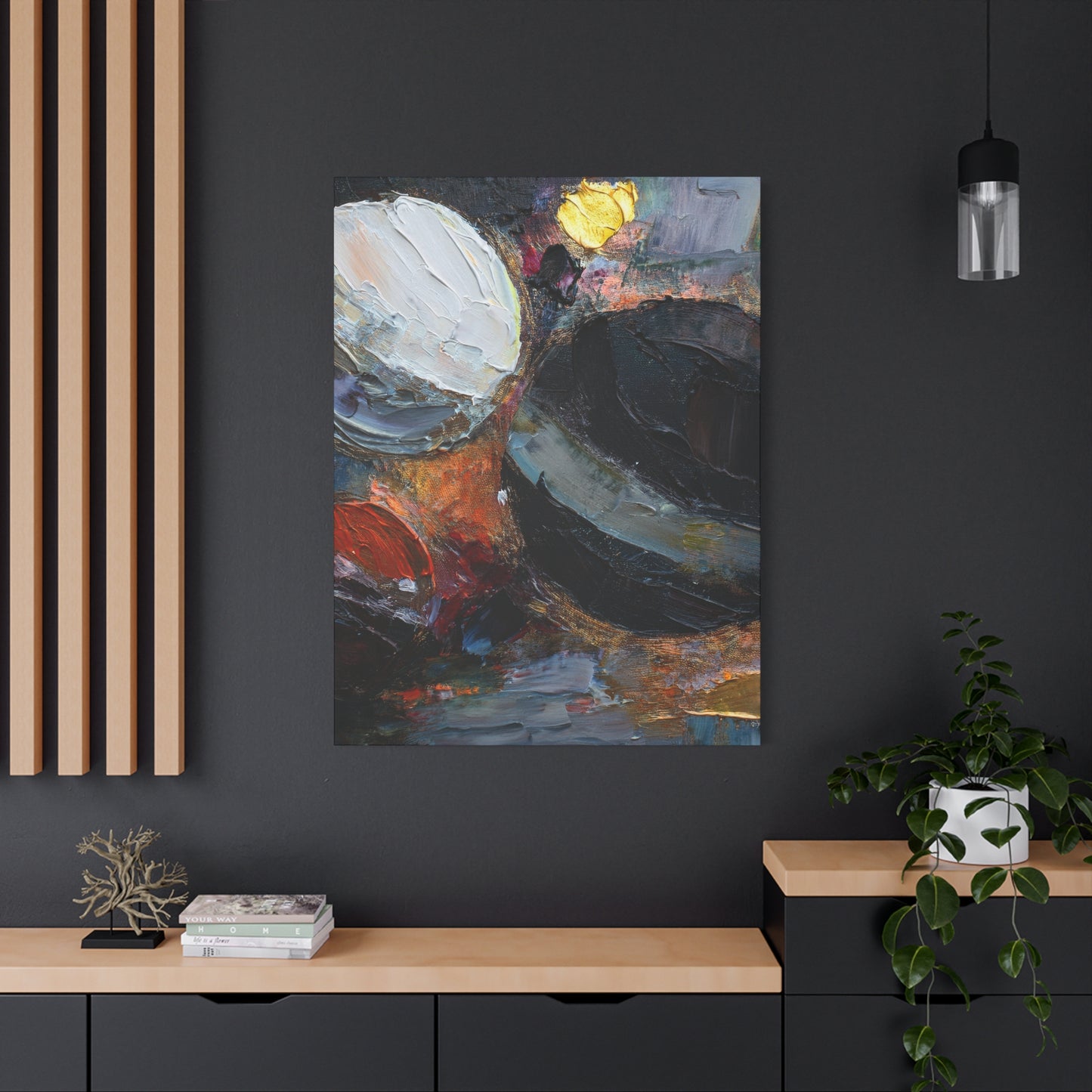 Abstract Oil Painting Print Canvas 20x24,20x30,24x30 24x32,24x36,30x40 32x48,36x48,40x60 Pine-Wood Inner Frame ABS-72