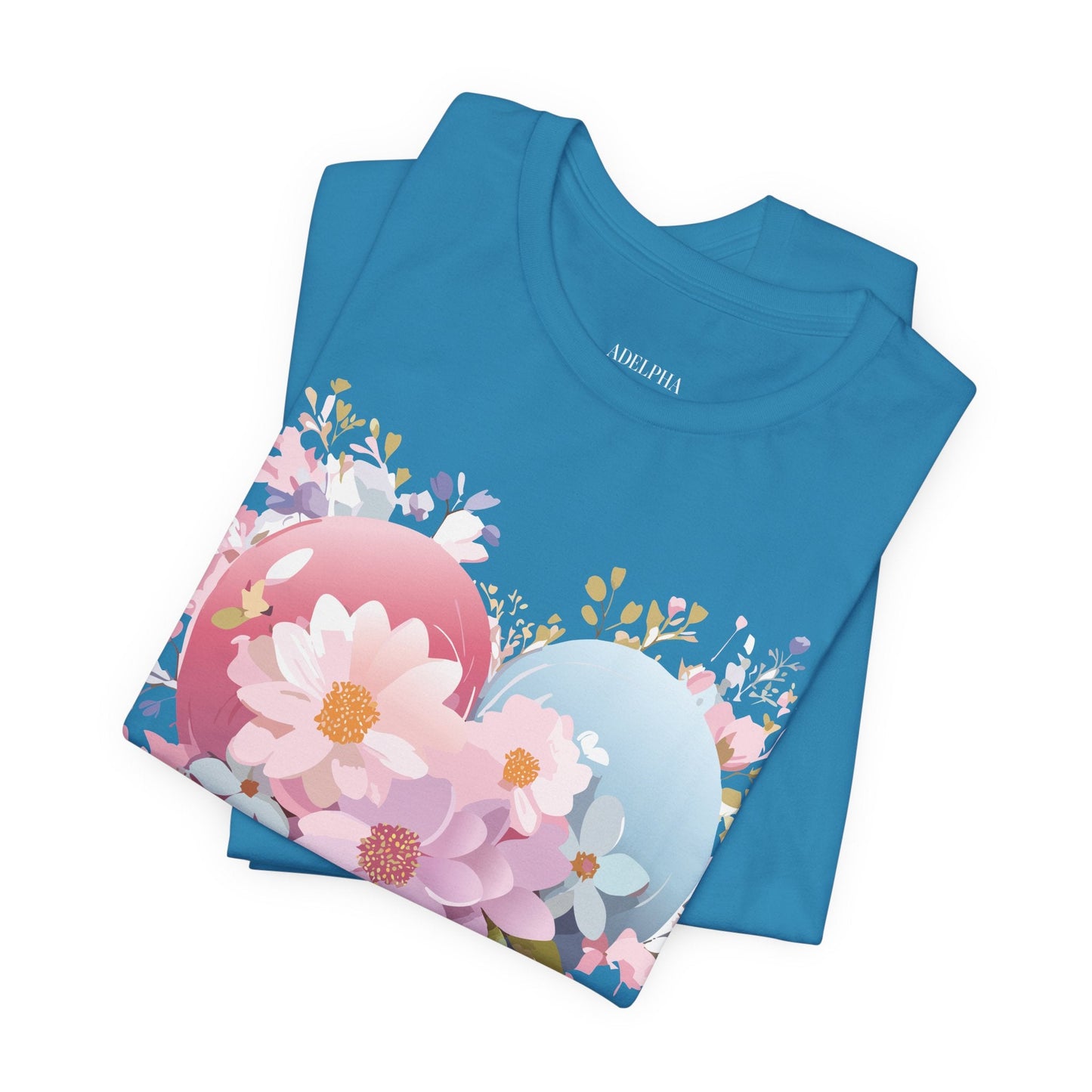 Valentine Graphic Tee Unisex Short Sleeve Vintage Inspired Artwork From Adelpha Premium Design